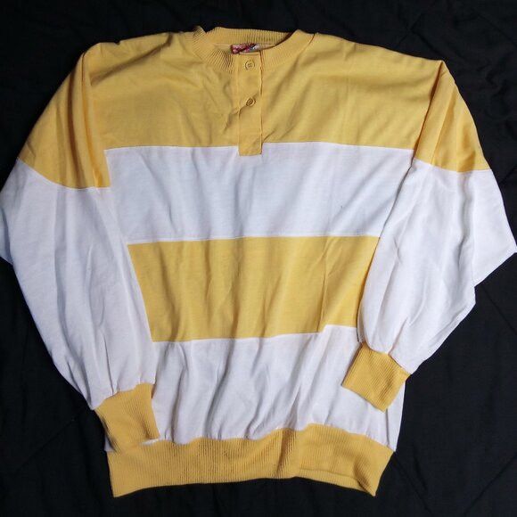 Other Vintage Cherrystix Striped Long Sleeve Shirt Size M / US 6-8 / IT 42-44 - 2 Thumbnail