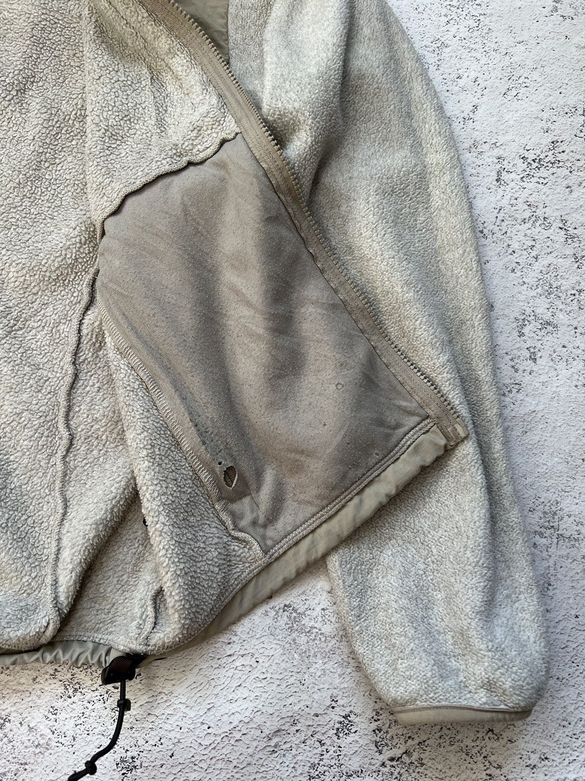 The North Face × Vintage The North Face Denali zip up Beige Fleece Y2K Size M / US 6-8 / IT 42-44 - 12 Thumbnail