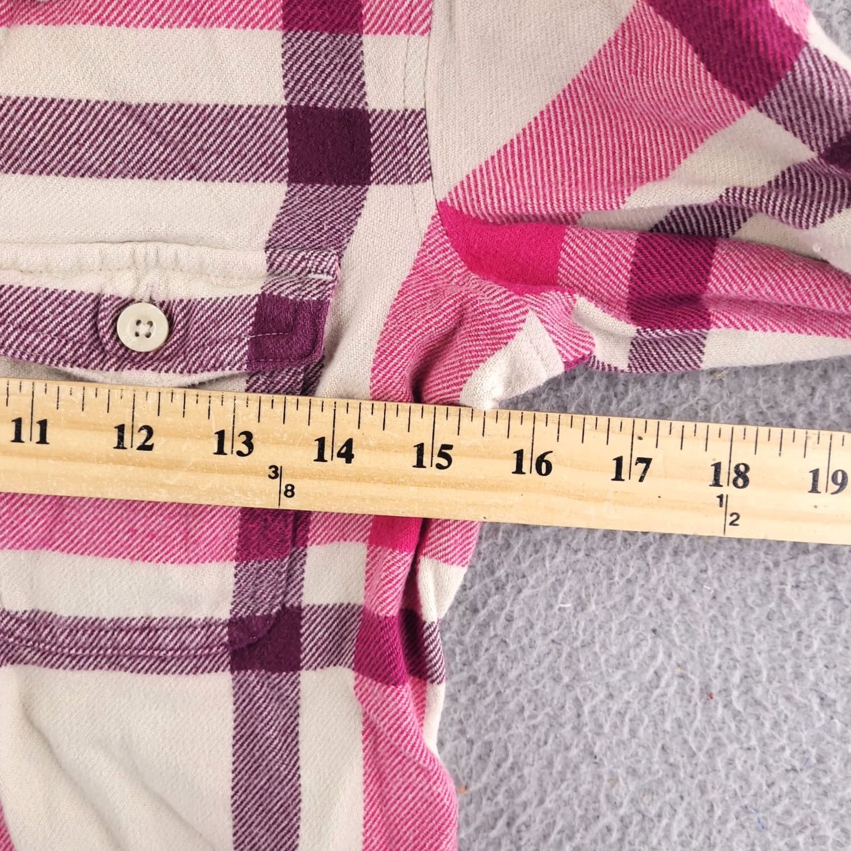 Patagonia Patagonia Shirt Womens Size 0 Flannel Button-Up Long Sleeve Pink Plaid Size XS / US 0-2 / IT 36-38 - 6 Thumbnail