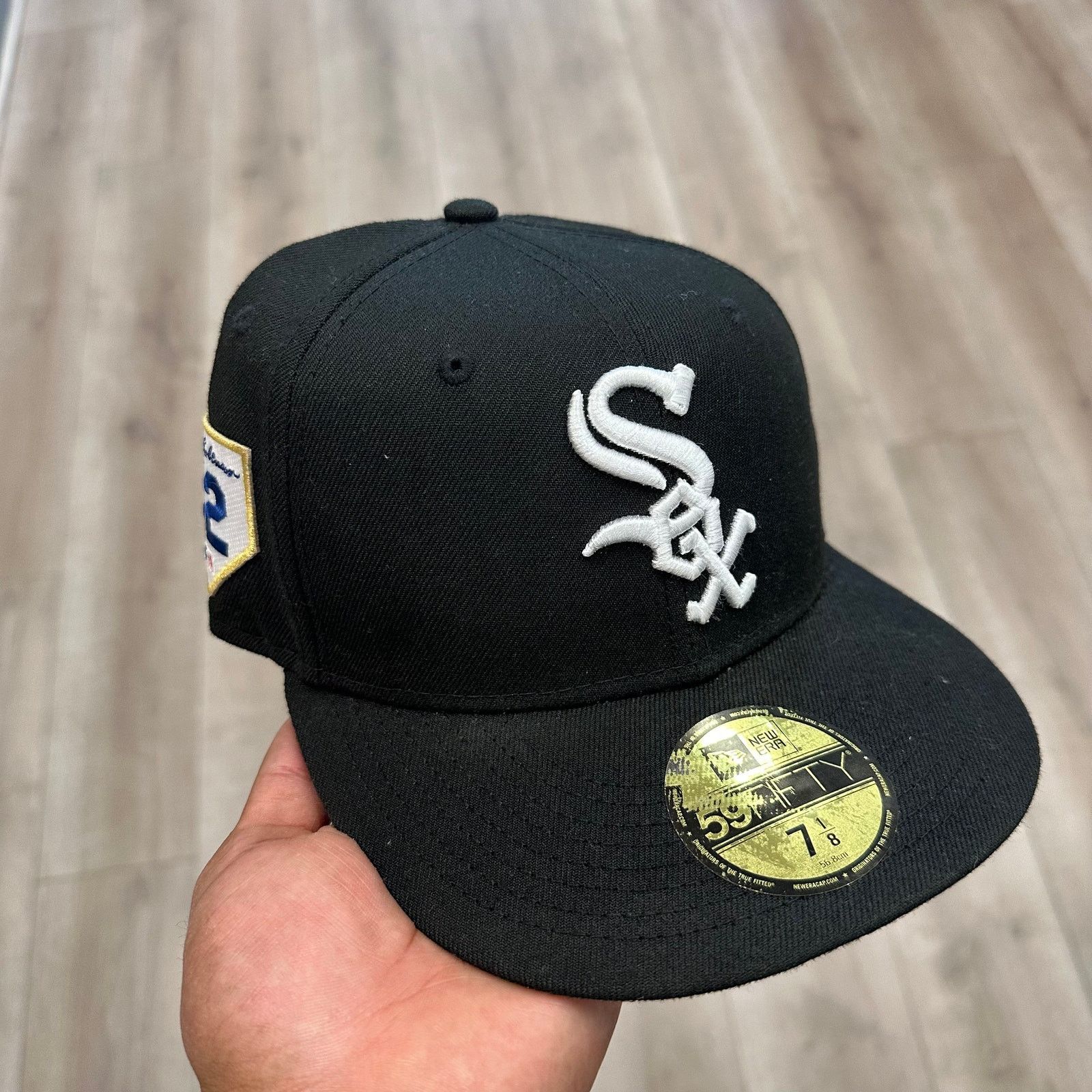 New Era × Streetwear × Stussy 7 1/8 Stussy New Era SS Link Black