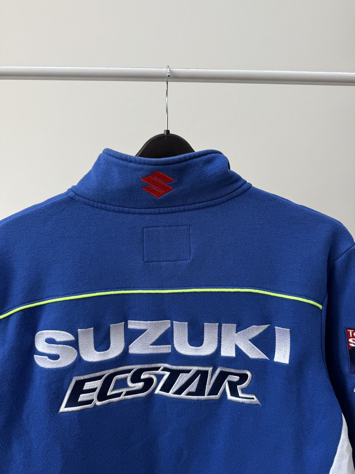 Other Vintage Suzuki MotoGP Team Jacket Mens Blue Full Zip Racing Size US XL / EU 56 / 4 - 14 Thumbnail