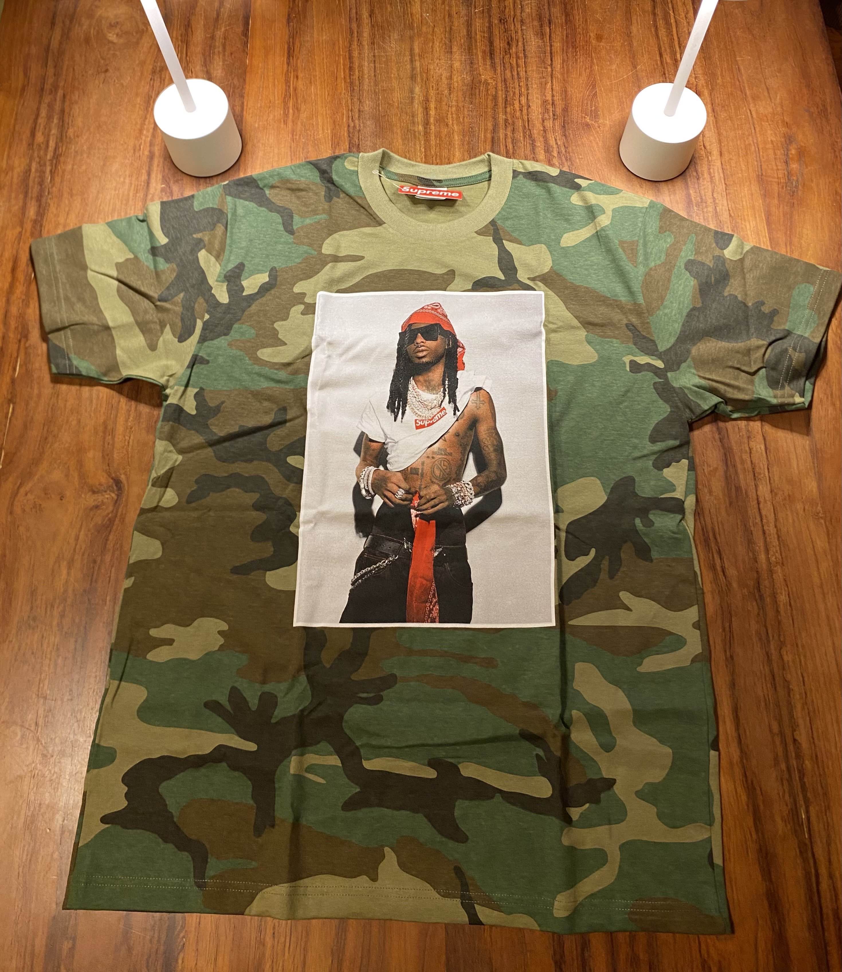 トップス Supreme Playboi Carti Tee \"Woodland Camo Supreme Supreme Playboi Carti tee Woodland Camo XL | Grailed