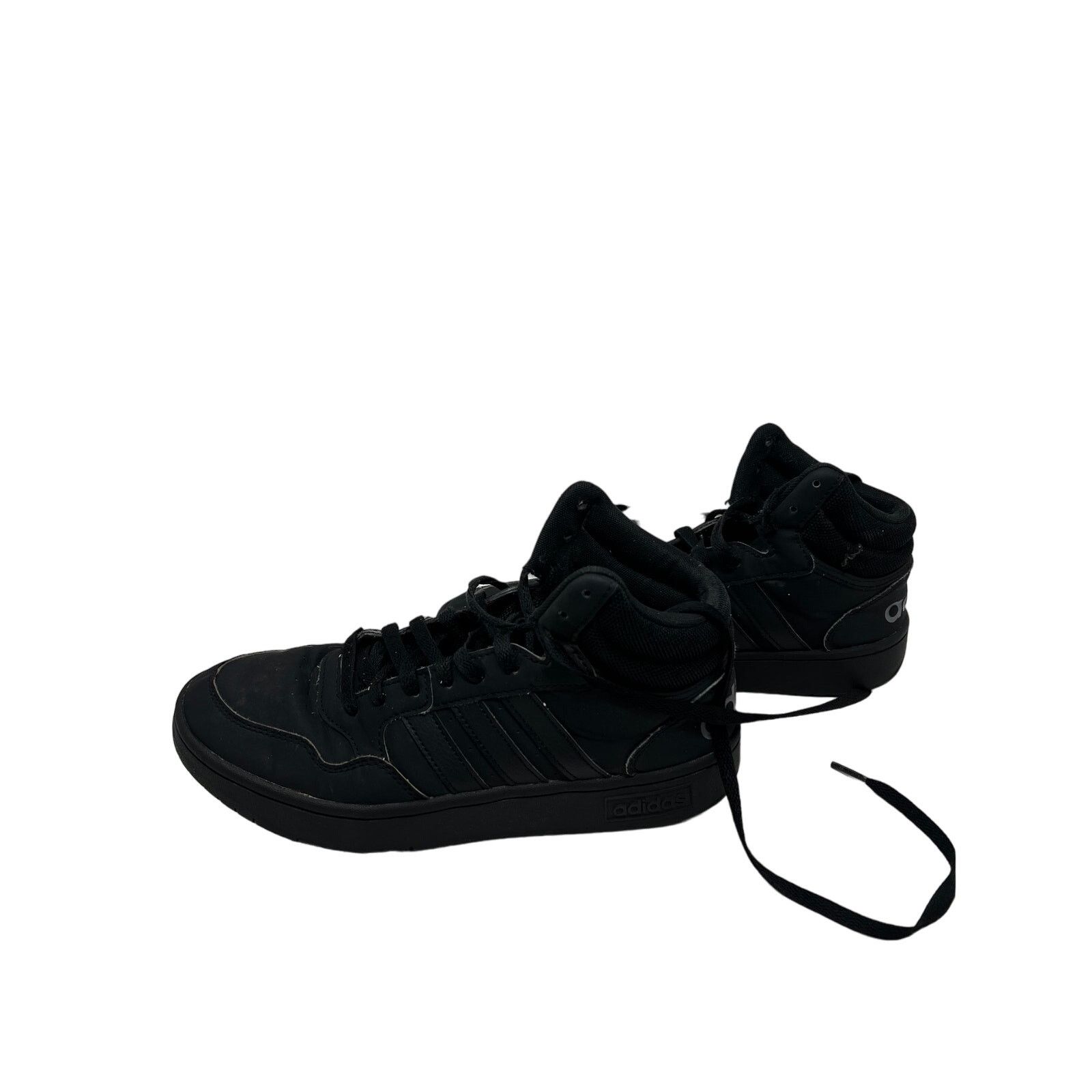 Adidas Adidas Hoops 3.0 Mid Black Shoes Mens 8 Size US 8 / EU 41 - 3 Thumbnail