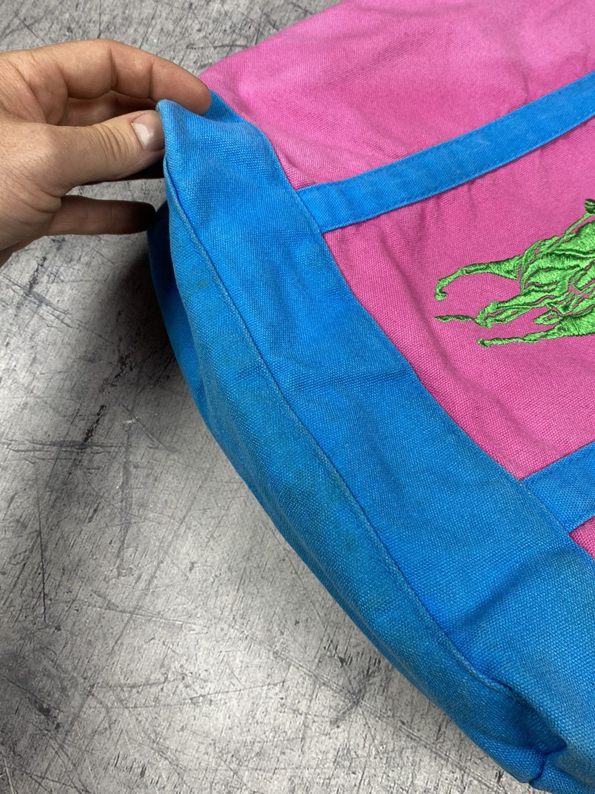 Polo Ralph Lauren Vintage Polo Ralph Lauren Bucket Bag Beach Embroidered logo Size ONE SIZE - 10 Thumbnail