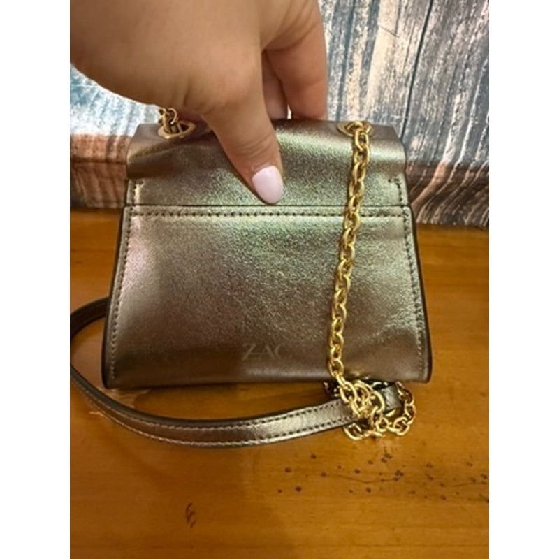 Zac Posen NWT Zac Posen Eartha Mini Chain Crossbody Bag Shale Size ONE SIZE - 6 Thumbnail