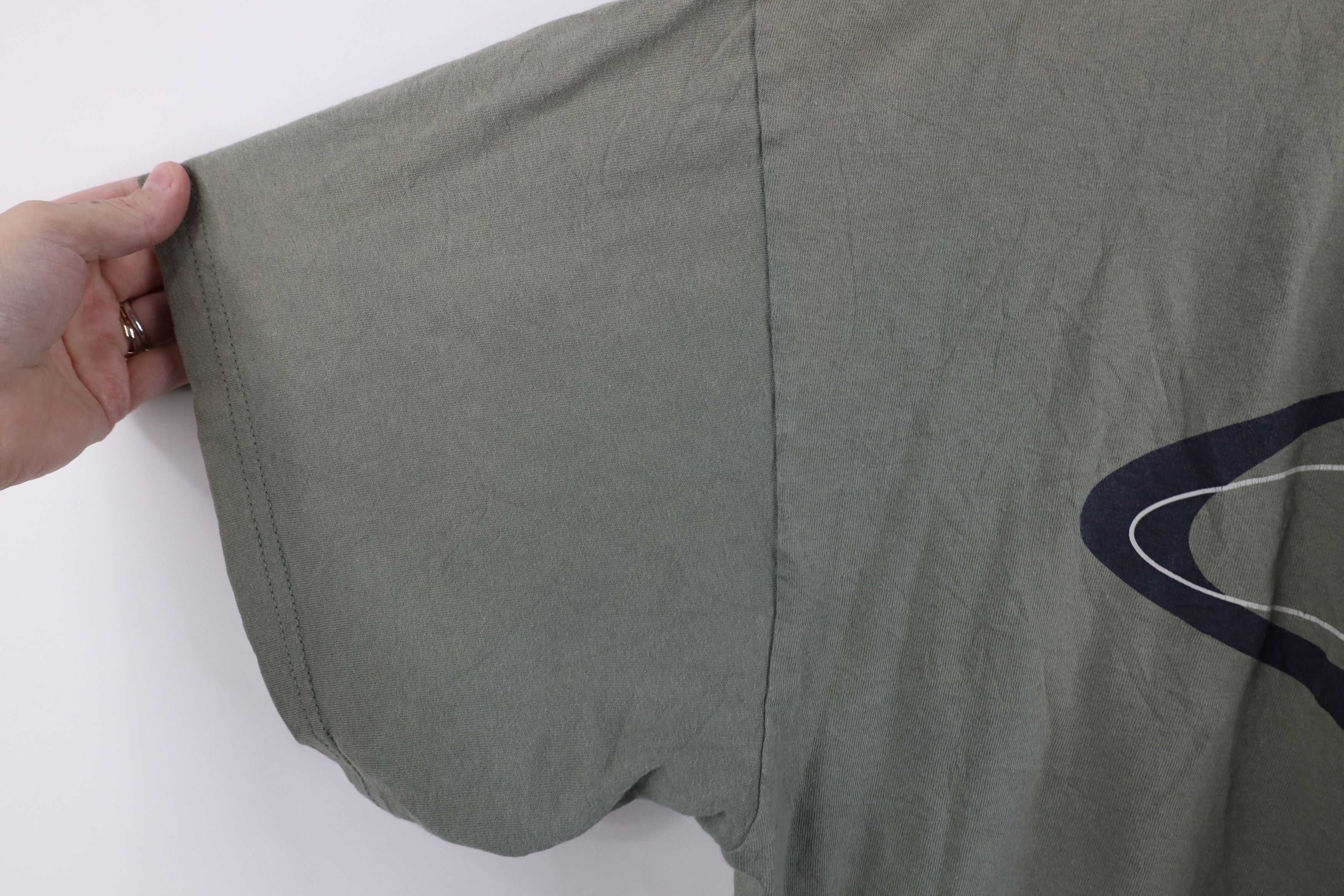 Nike Vintage 90s Nike Center Swoosh Short Sleeve T-Shirt Green Size US XL / EU 56 / 4 - 9 Thumbnail