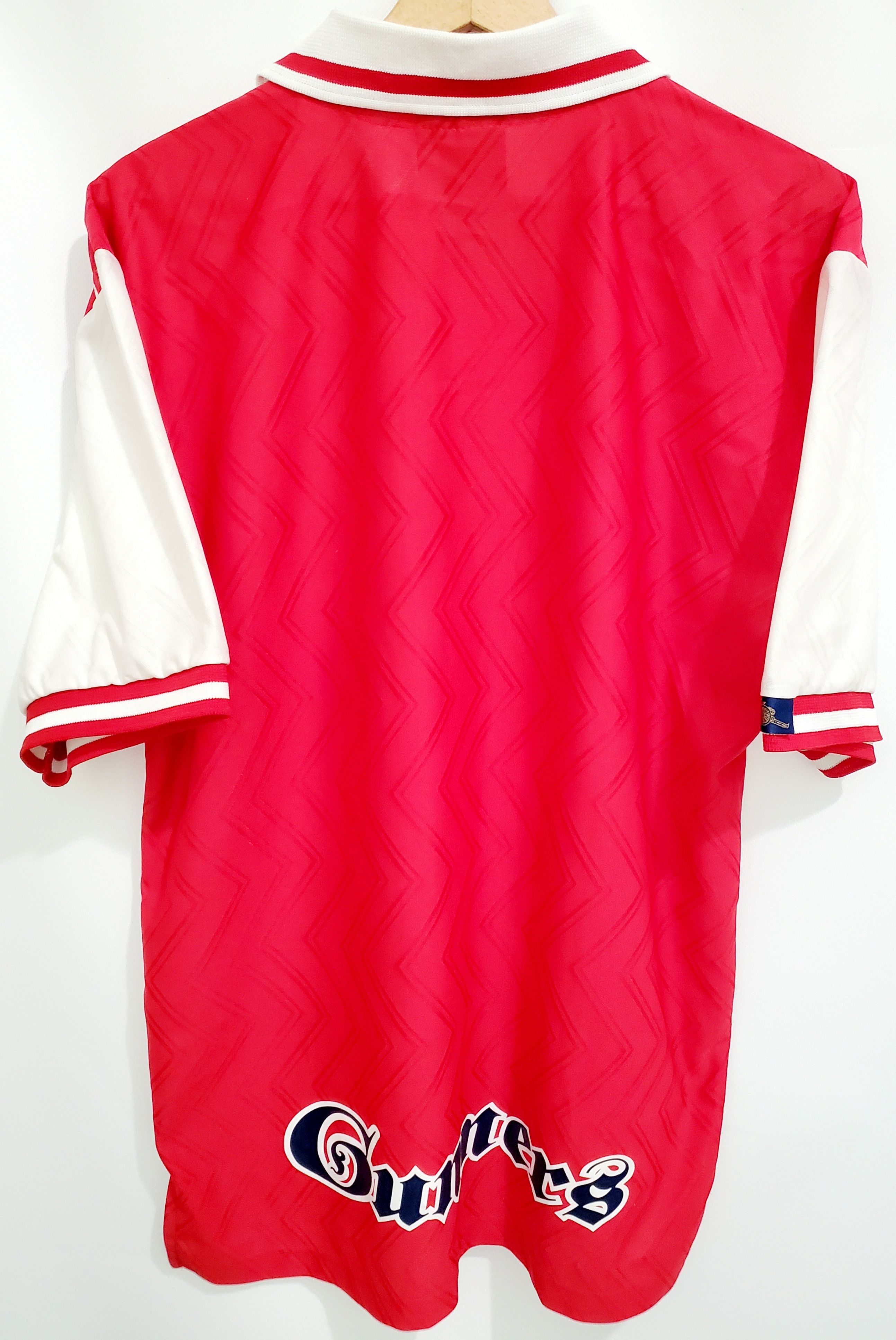 Nike × Vintage 1996-98 Arsenal FC GUNNERS London Home jersey new conditionL Size US L / EU 52-54 / 3 - 9 Thumbnail