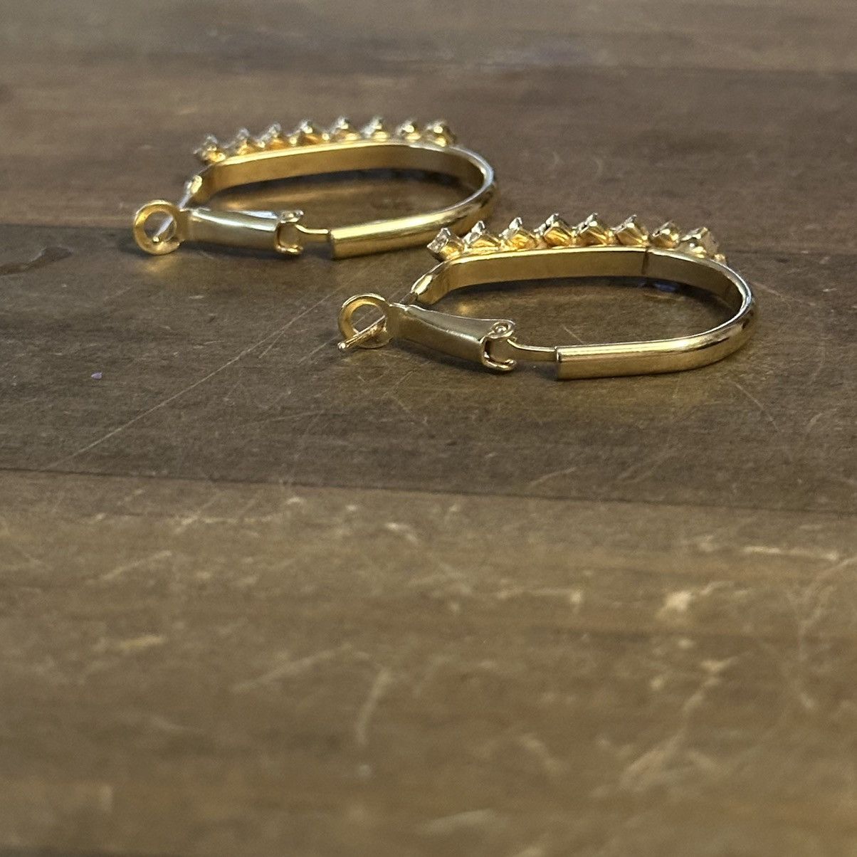 Other Cubic zirconia hoop earrings Size ONE SIZE - 7 Thumbnail