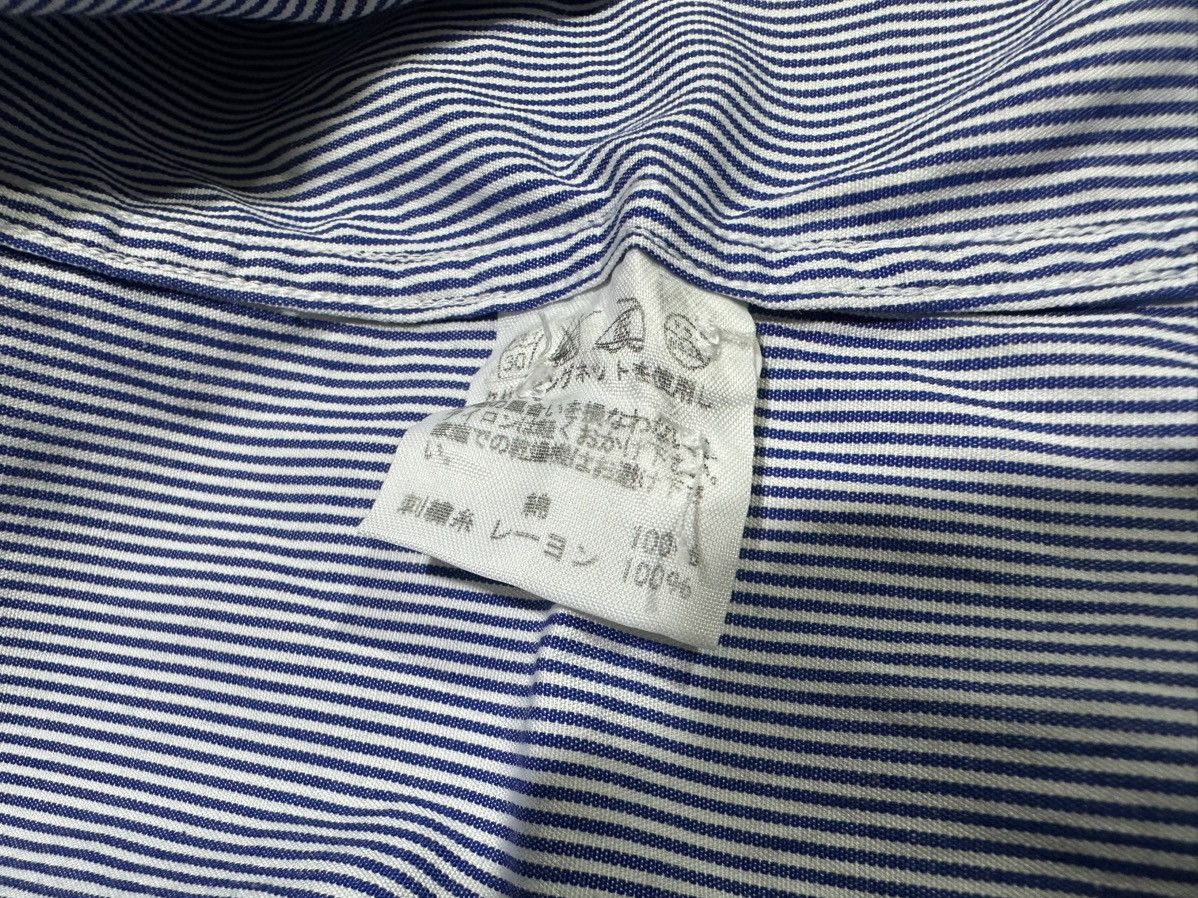 Issey Miyake 🔥Vintage Cabane De Zucca Issey Miyake Striped Shirt Ls Size US M / EU 48-50 / 2 - 6 Thumbnail