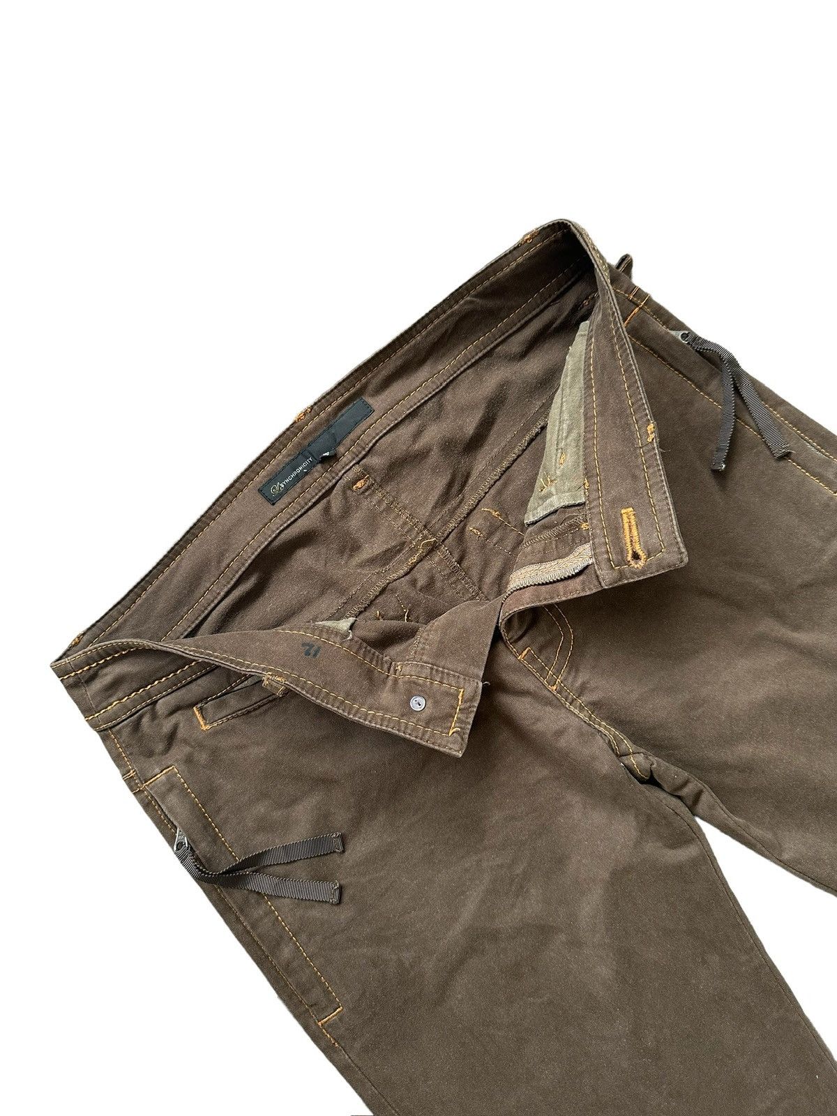 Obelisk 00's Le.Synchronicity paneled rustic tribe denim Size US 30 / EU 46 - 5 Thumbnail