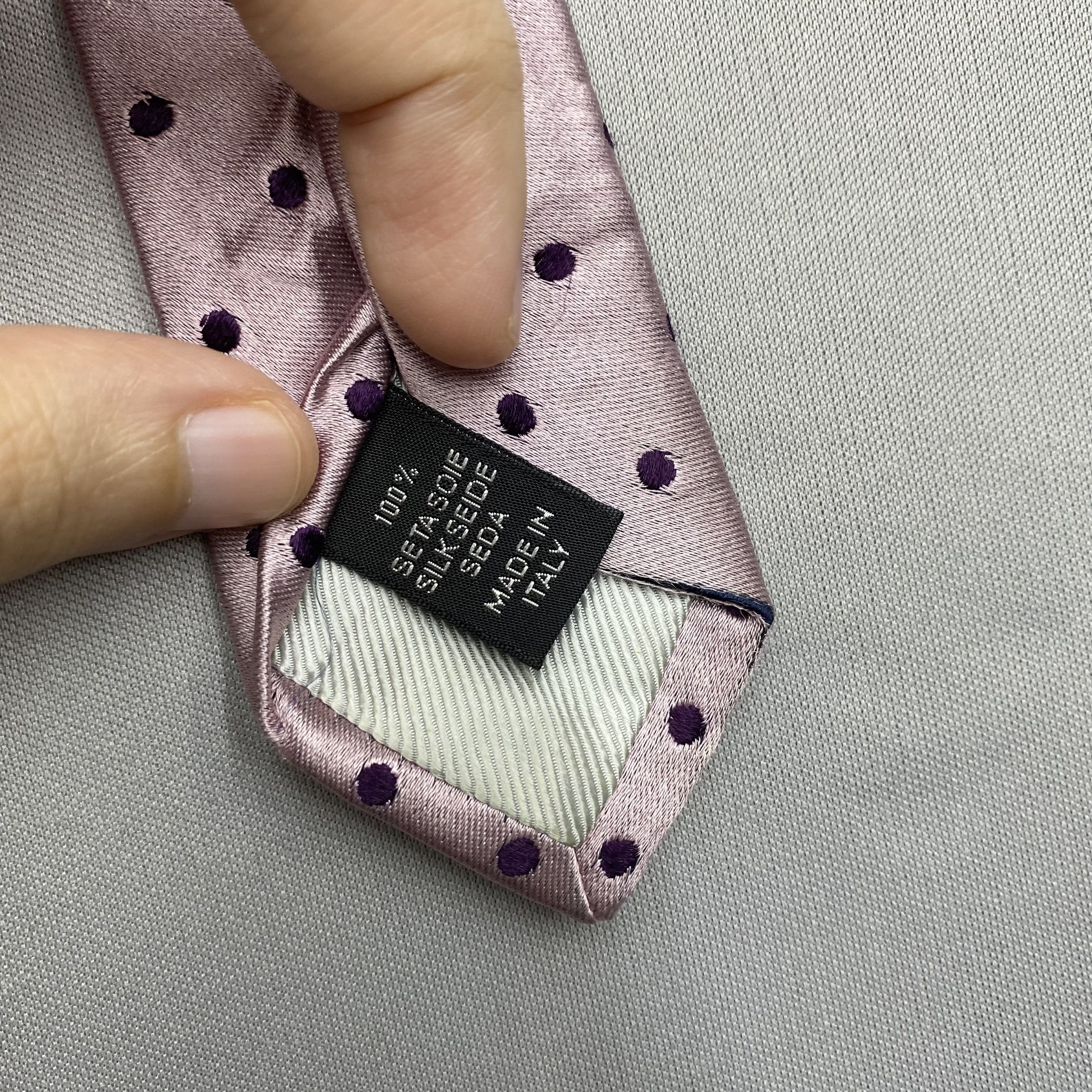 Ermenegildo Zegna Vintage Ermenegildo Zegna SILK Necktie Cravate Pure Silk Size ONE SIZE - 7 Thumbnail