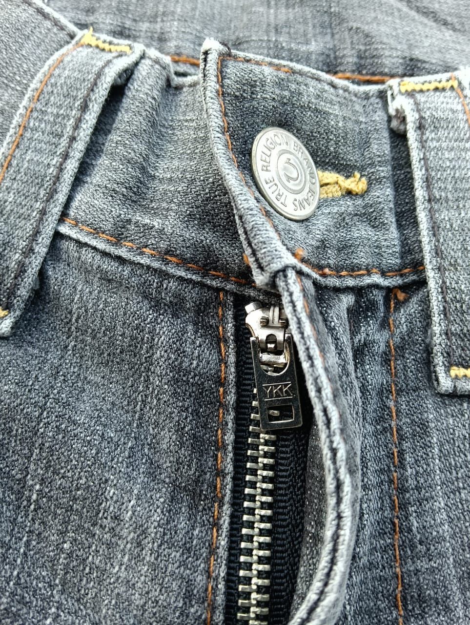 True Religion Distressed True Religion Bootcut Jeans Made in USA Faded. Size US 30 / EU 46 - 4 Thumbnail