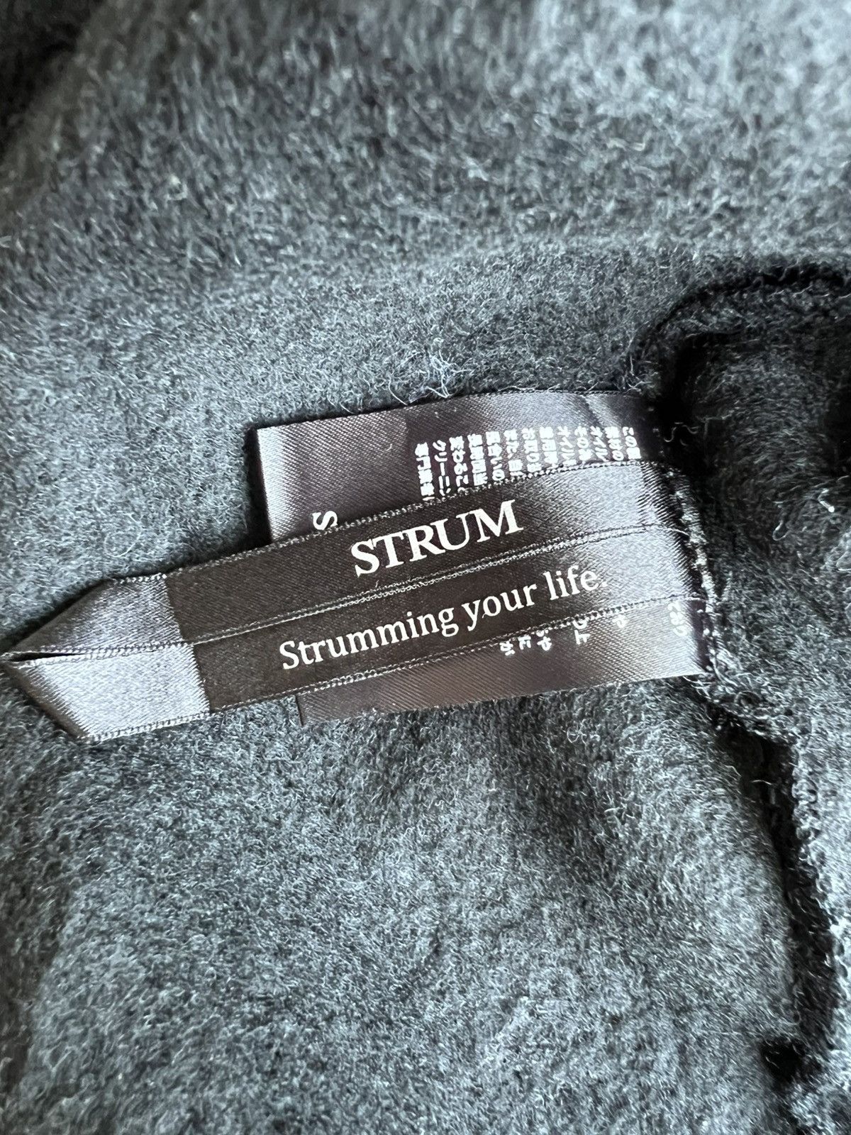 Isamu Katayama Backlash Strum 🇯🇵 Hairy Wool Leather Attach Tweed Knit Sweater Size US M / EU 48-50 / 2 - 6 Thumbnail
