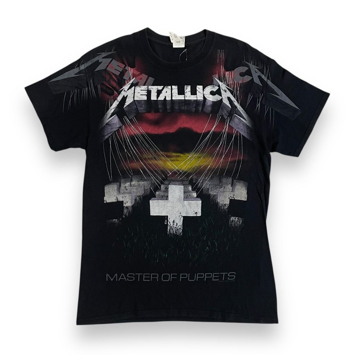 Vintage Metallica Adult Master of Puppets Band Tees