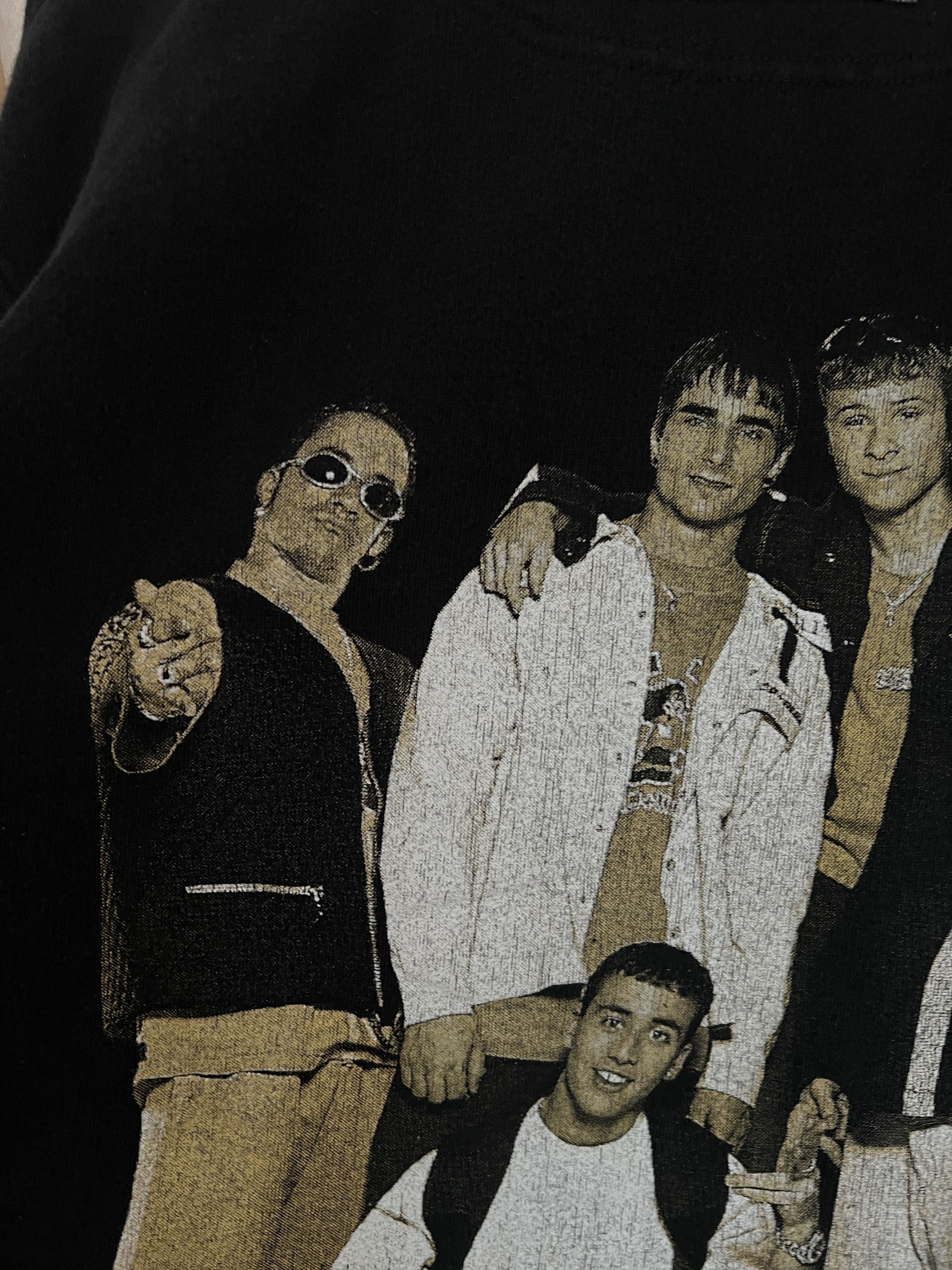 Rare 1996 Backstreet Boys sweatshirt concert tour jersey pop