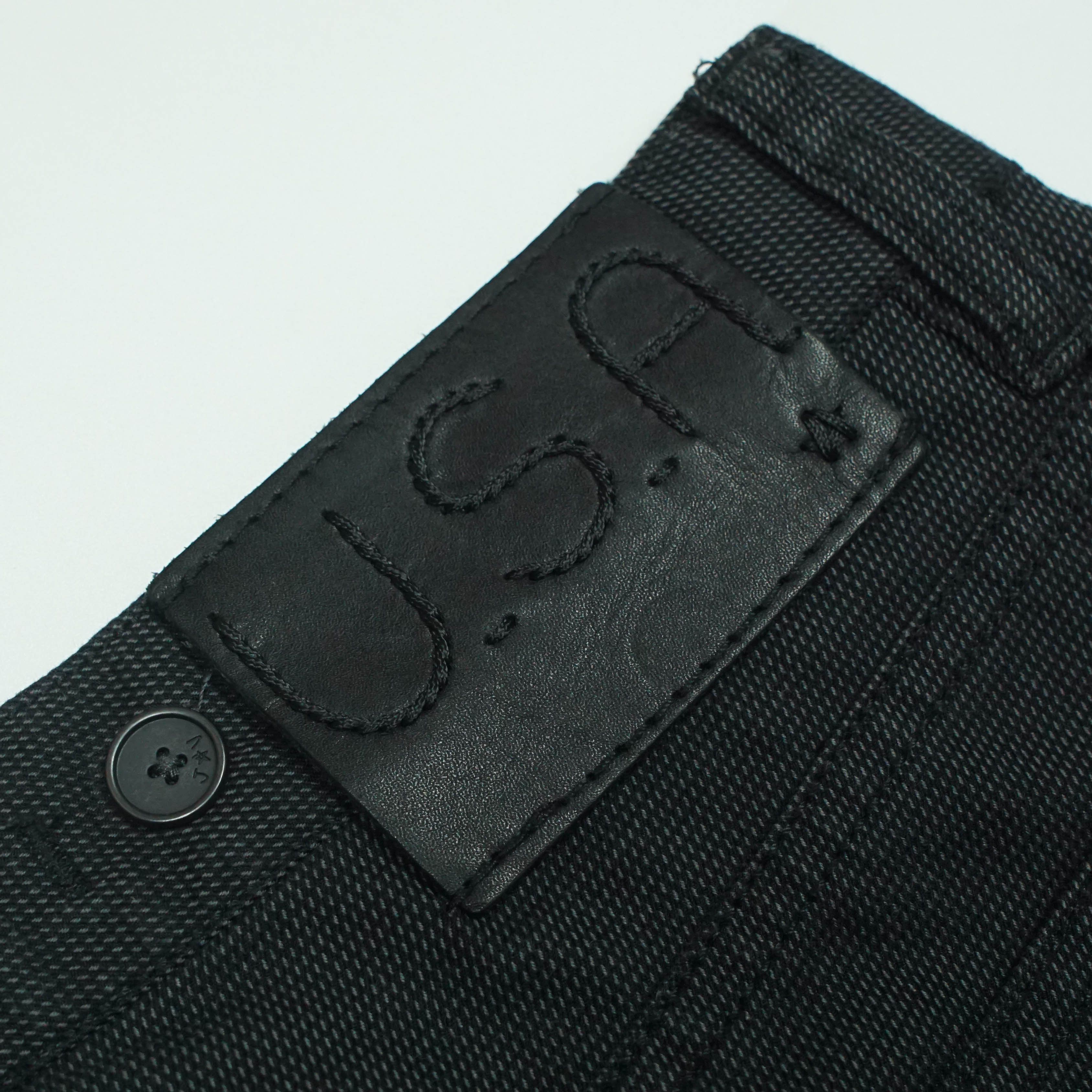 John Varvatos *NoTariff John Varvatos Black Pants Size US 30 / EU 46 - 3 Thumbnail