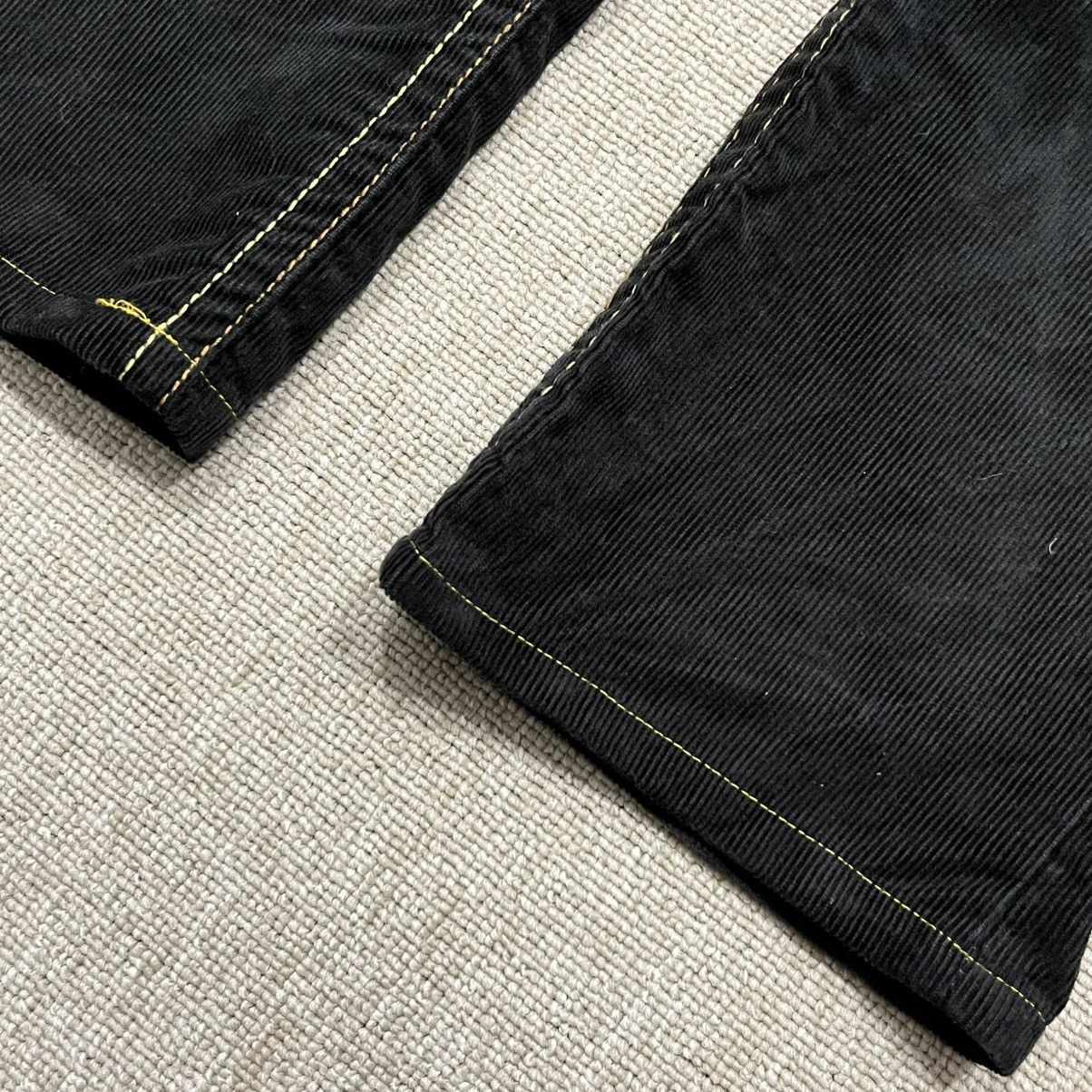 Japanese Brand Blue Spencer - Unique Corduroy Ankle Pant Contrast Waistband Size US 29 - 8 Thumbnail