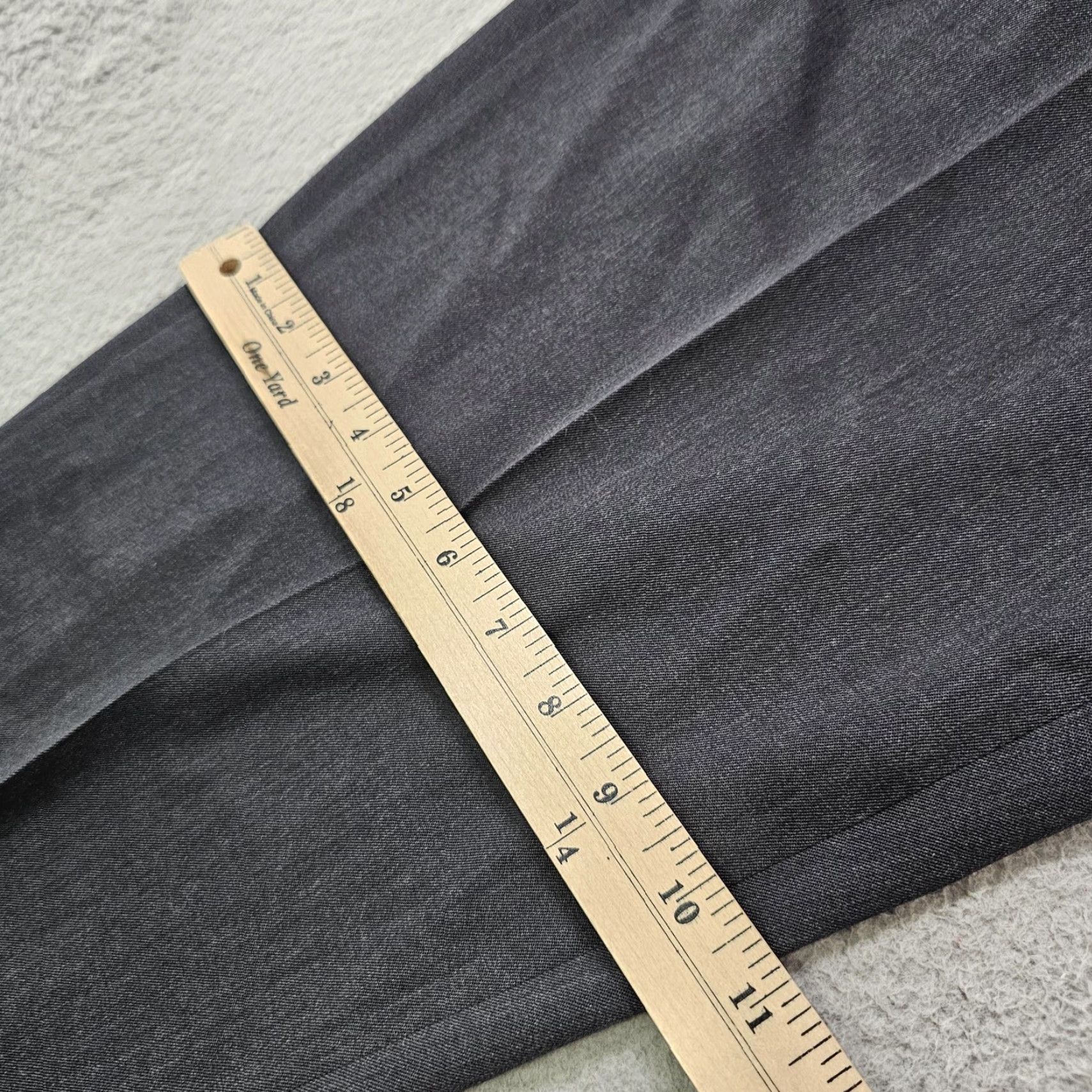 Brooks Brothers Brooks Brothers Madison Dress Pants Adult 37x27 Gray Wool Flat Front Pockets Mens Size US 37 - 6 Thumbnail