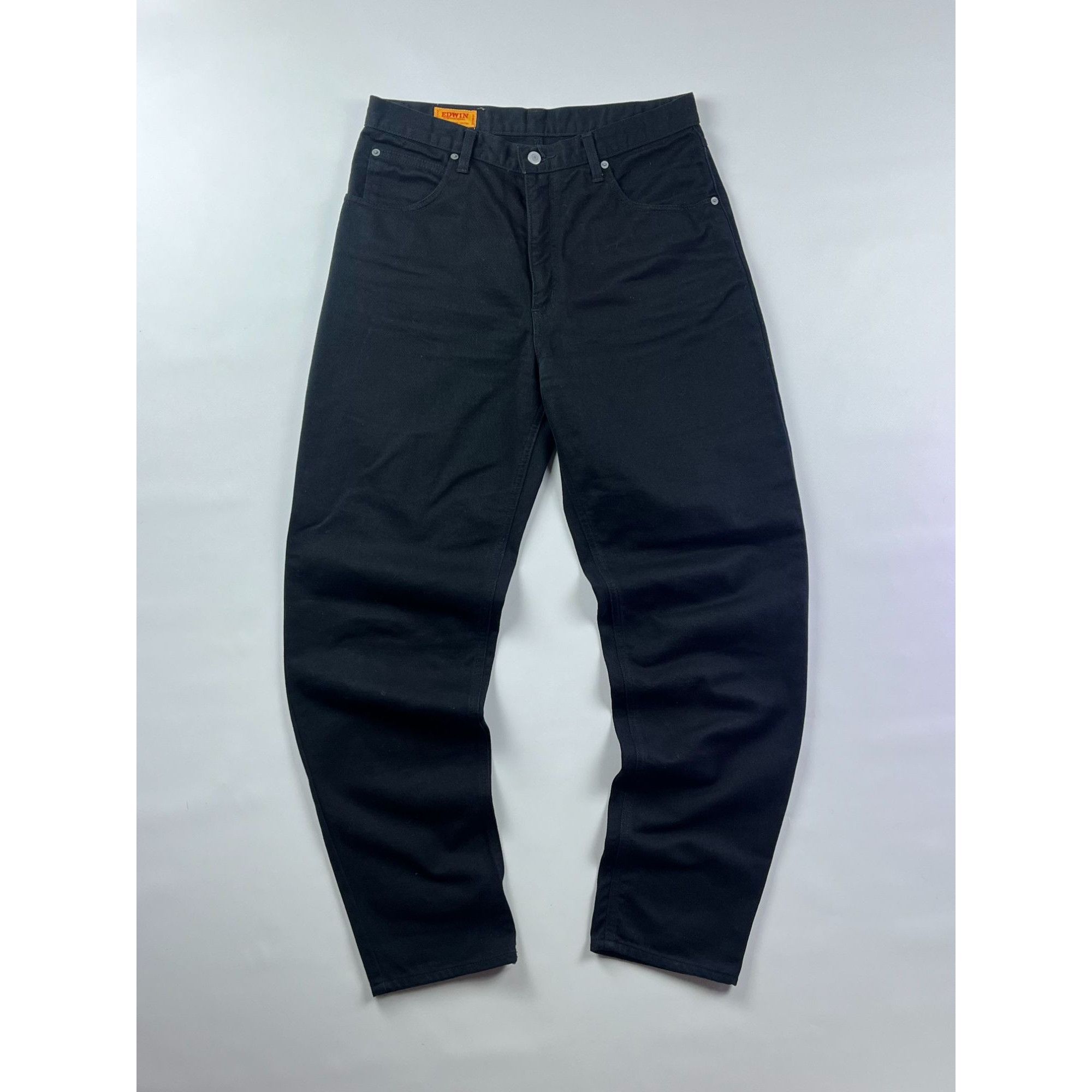 Edwin × Japanese Brand × Vintage Edwin Made In Japan Baggy Denim Jeans Size US 33 - 6 Thumbnail