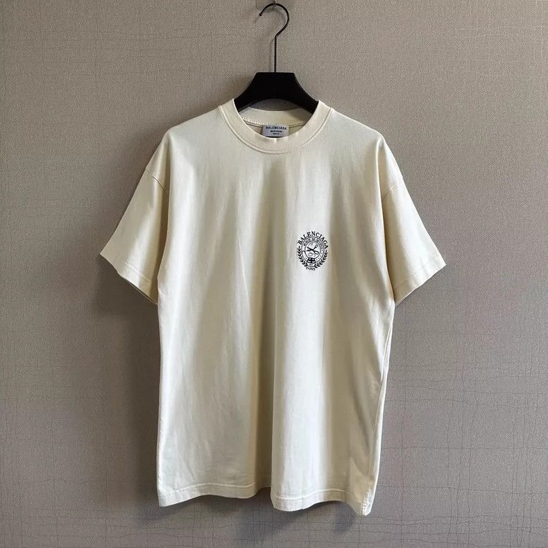Balenciaga Balenciaga SS22 Scissors Wheatear Embroidered logo Crew Nec Size US L / EU 52-54 / 3 - 1 Thumbnail