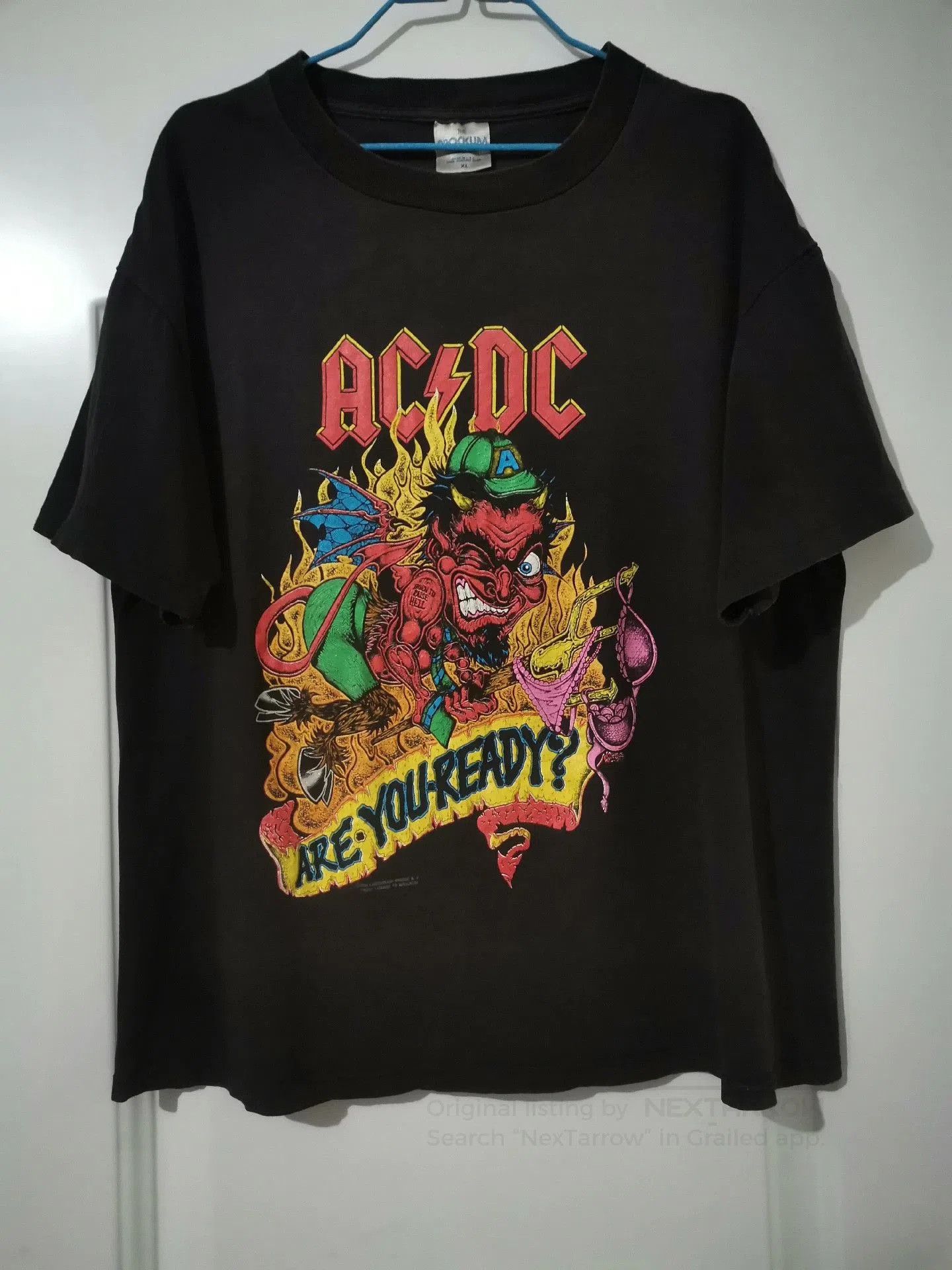 Travis Scott Travis Scott ACDC 1993 Tour Vintage Tee. Size US M / EU 48-50 / 2 - 1 Thumbnail