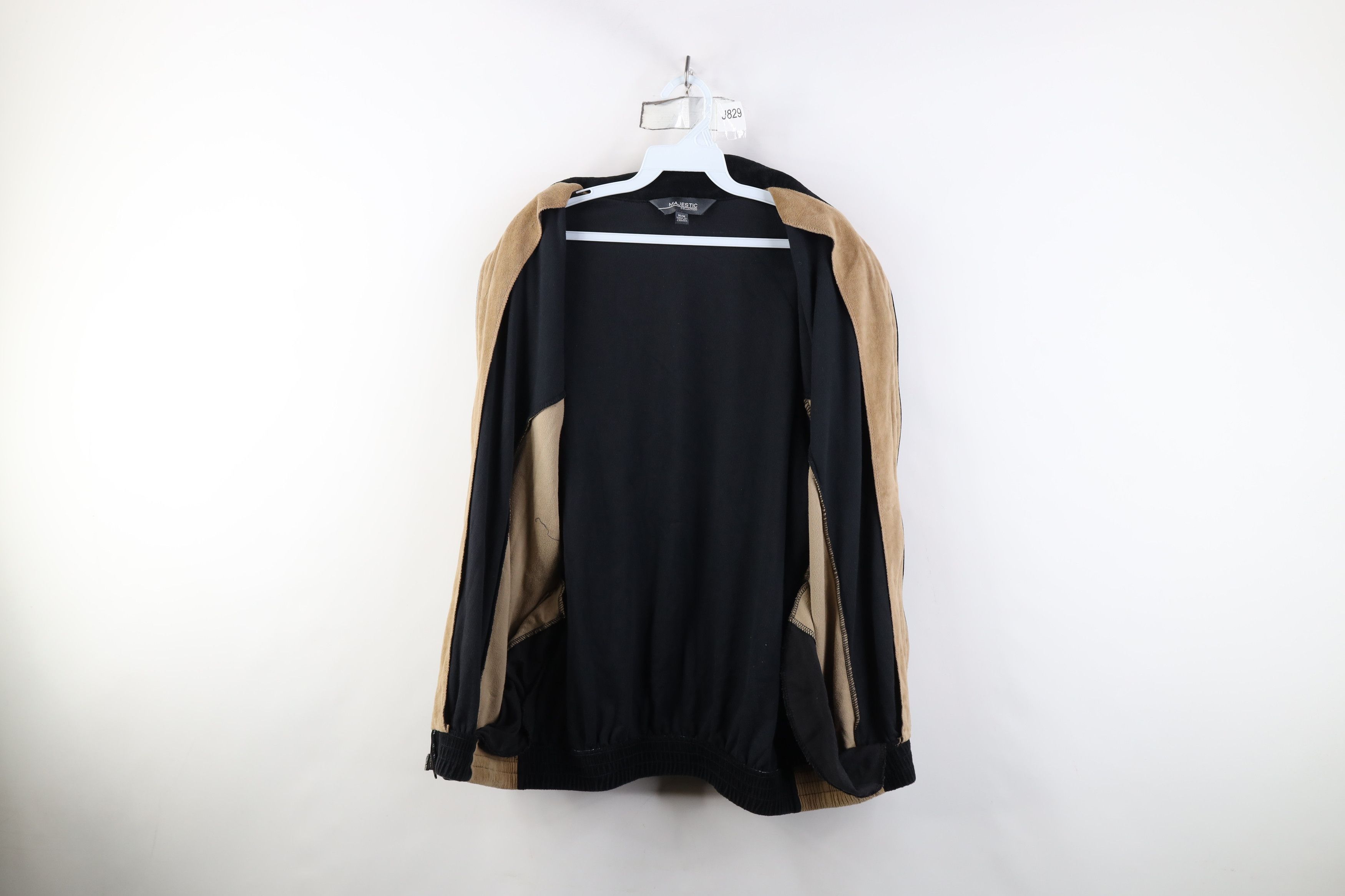 Vintage Vintage Y2K Streetwear Block Velour Track Jacket Mafia Mob Size US M / EU 48-50 / 2 - 10 Thumbnail