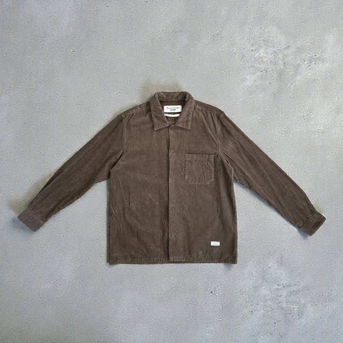 Marc O'Polo Marc O'Polo Denim Corduroy Men Overshirt Size L Size US L / EU 52-54 / 3 - 1 Thumbnail