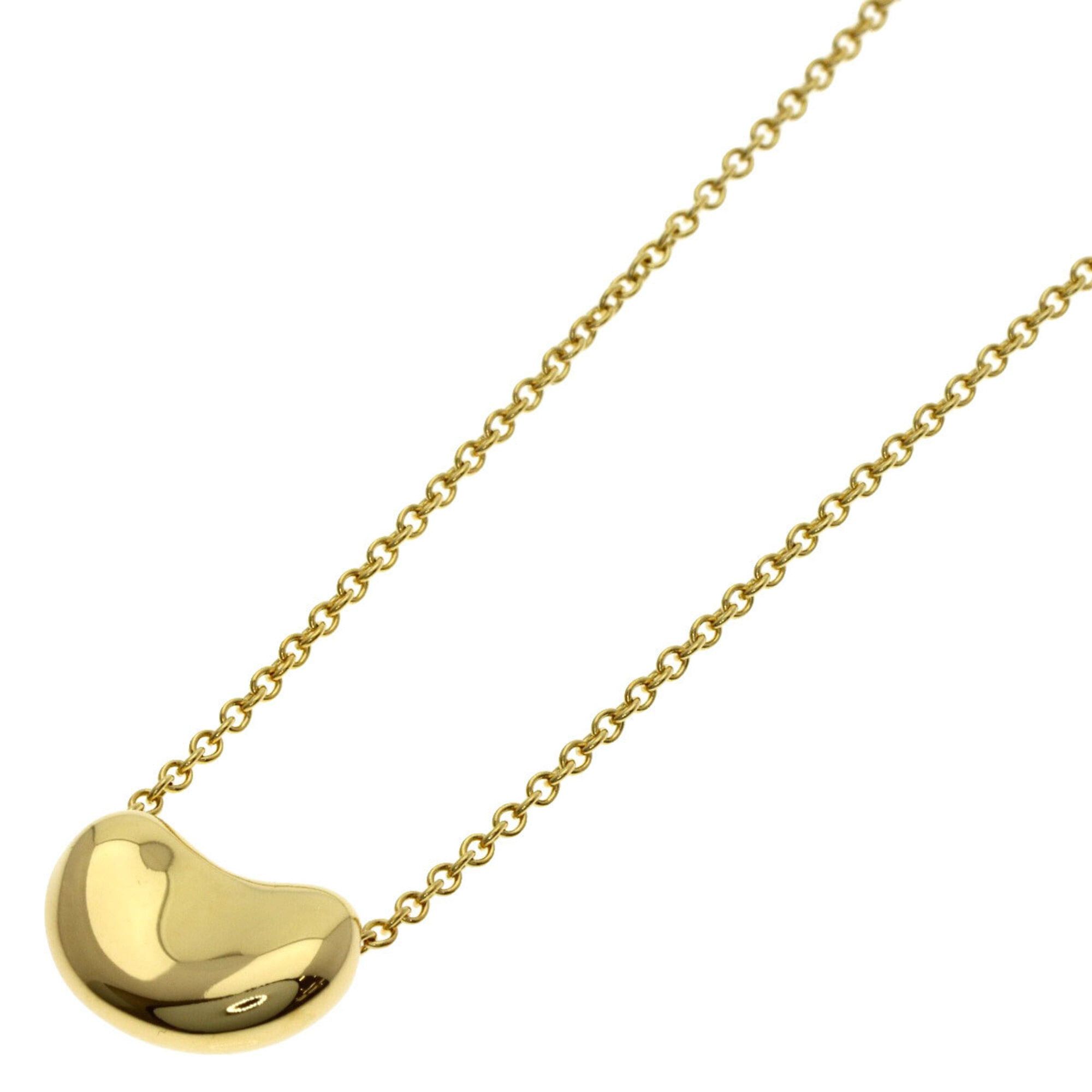 Tiffany & Co. Tiffany Bean Necklace, 18K Yellow Gold, Women's, TIFFANY&Co. Size ONE SIZE - 1 Thumbnail