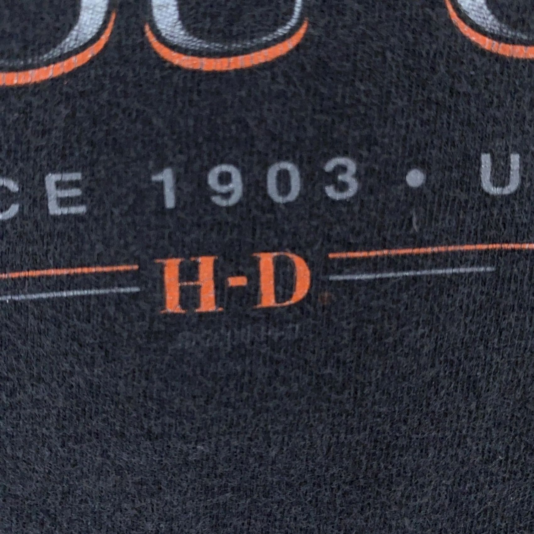 Harley Davidson Vtg Harley-Davidson Life Begins Shirt Mens S Black Graphic Print Crew Neck Short Sleeve USA Biker Mens Size US S / EU 44-46 / 1 - 7 Thumbnail