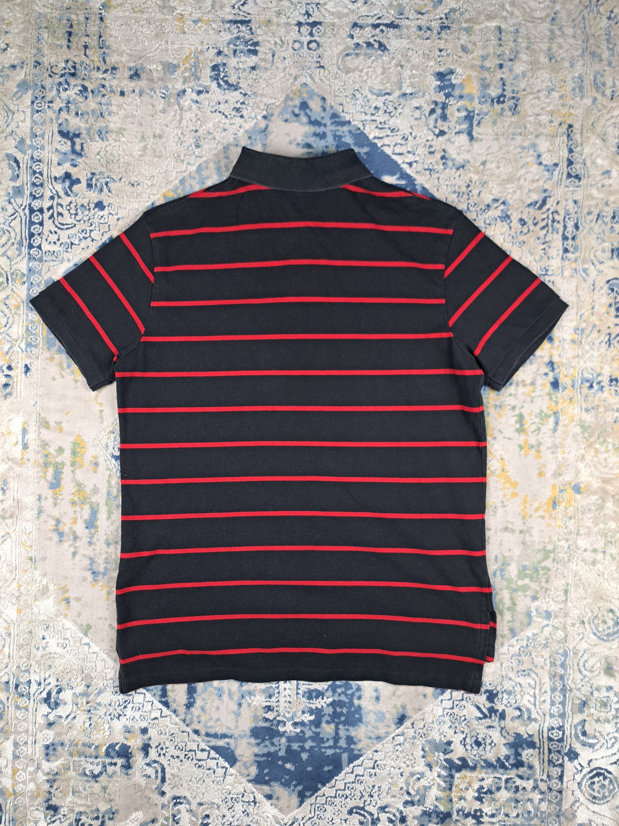 Polo Ralph Lauren Ralph Lauren Short Sleeve Polo Striped Rugby Shirt y2k Size US L / EU 52-54 / 3 - 4 Thumbnail