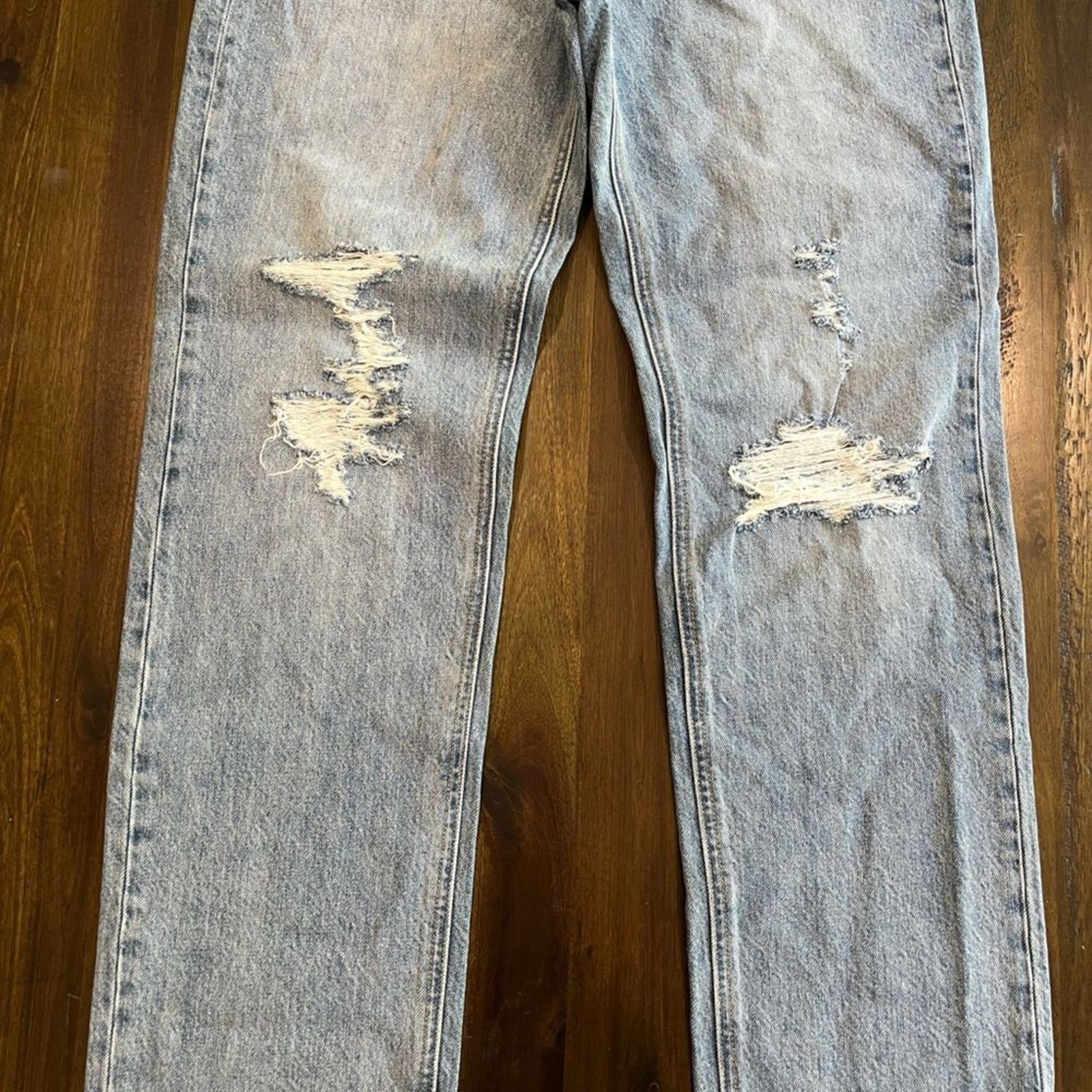 Vintage Denim Forum Aritzia Joni High Rise Loose Jeans - Size 26 Size 26" / US 2 / IT 38 - 2 Thumbnail