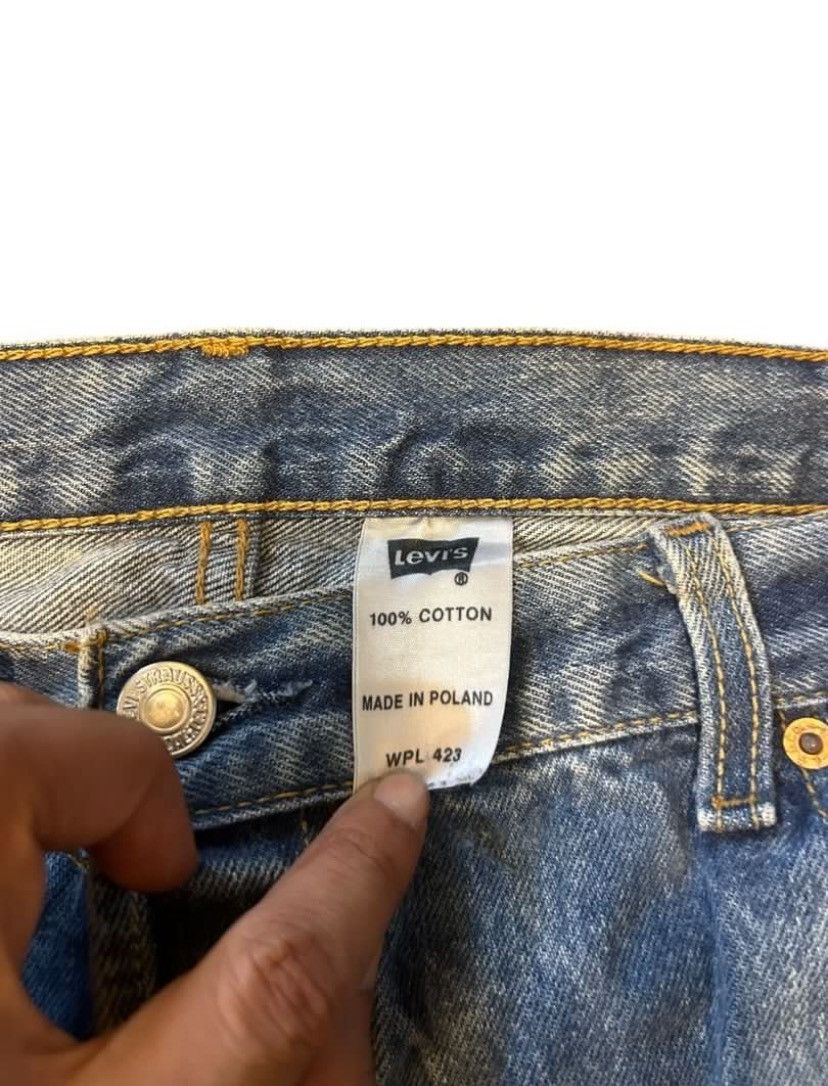 Levi's Distressed Levis 501 Oversize / Rock /grunge Size US 41 - 7 Thumbnail