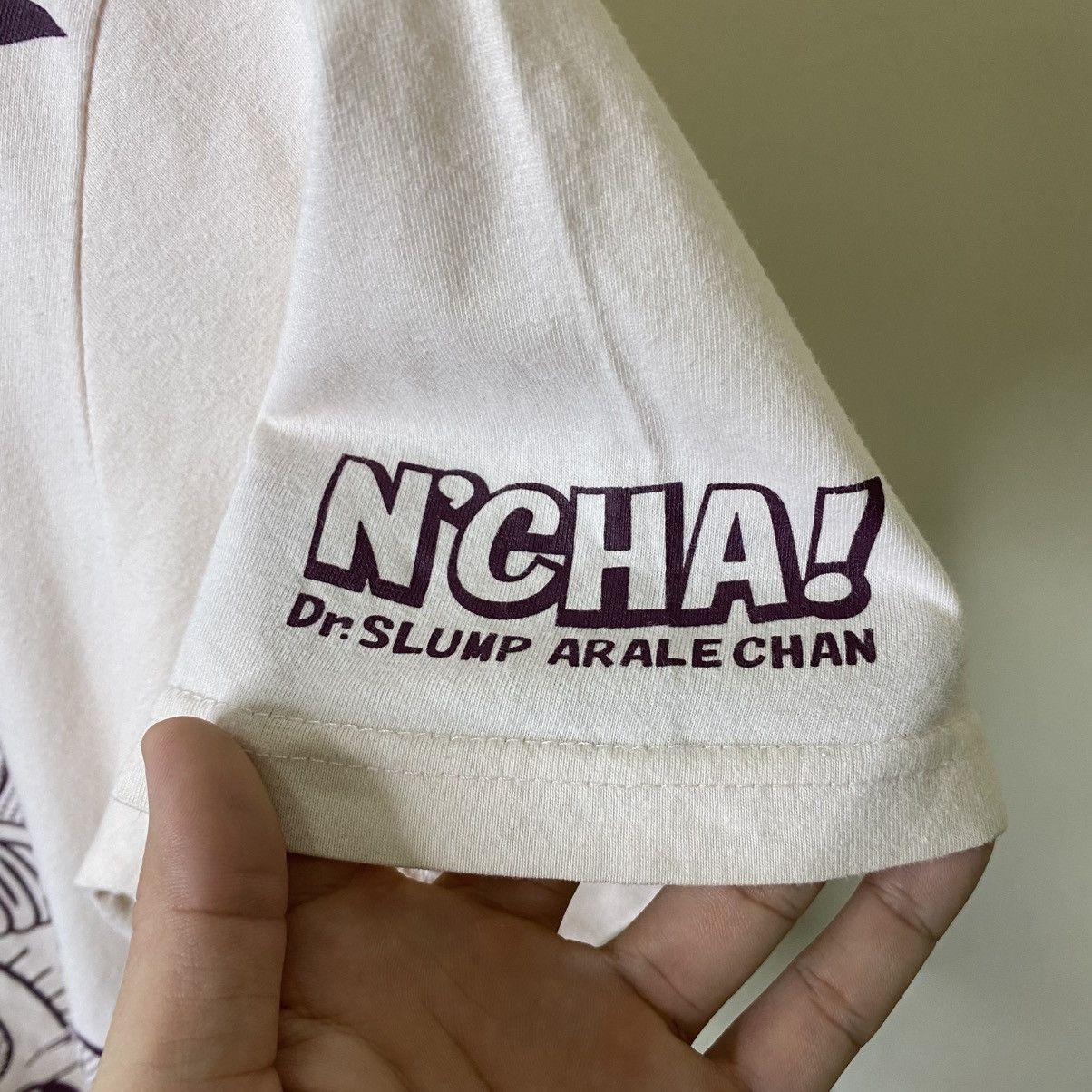 Vintage Y2K Anime Dr Slump Arale Chan Manga Series Overprint Tshirt Size US L / EU 52-54 / 3 - 3 Thumbnail