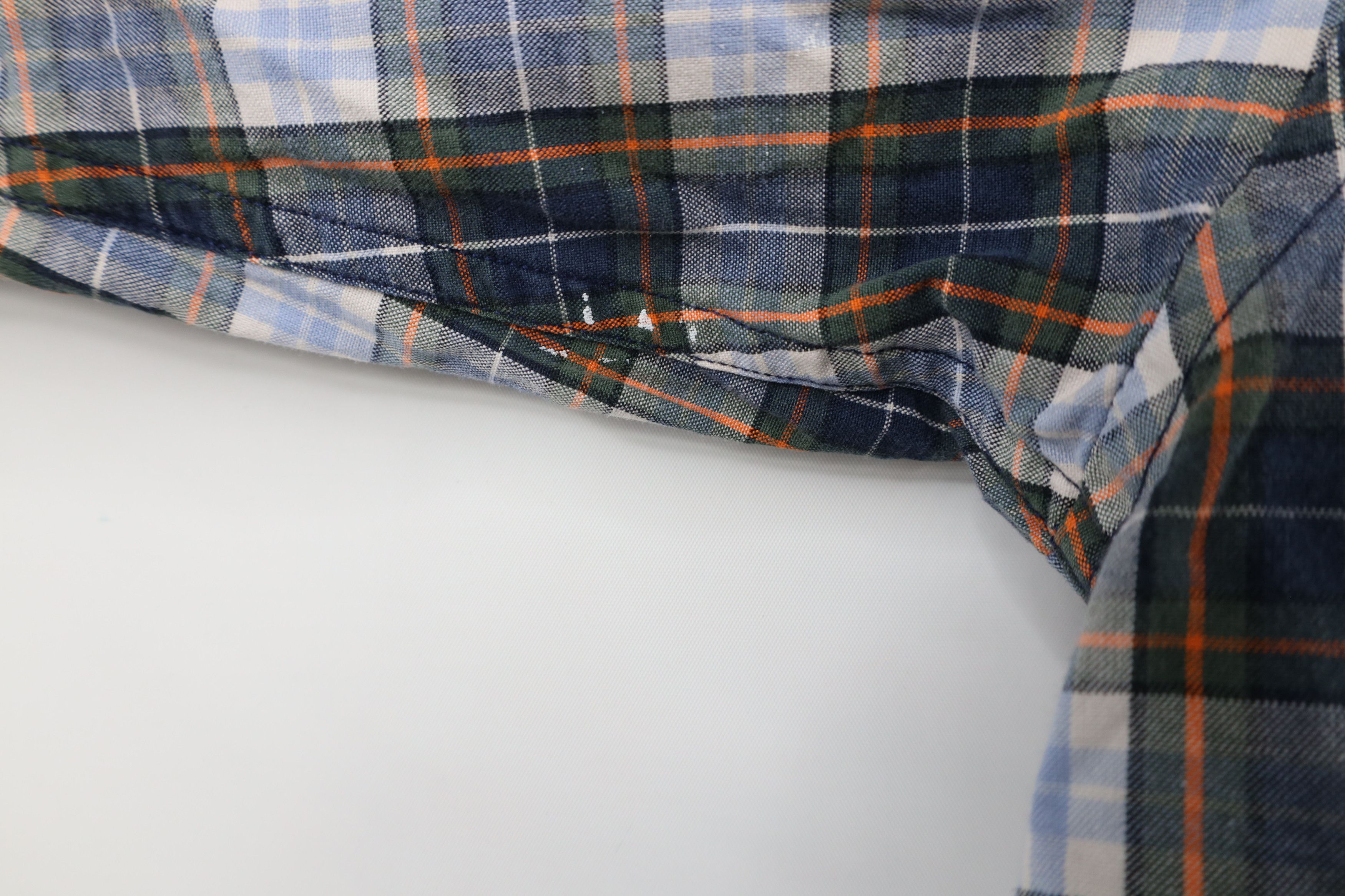 Gap × Vintage Vintage 90s Gap Collared Button Down Shirt Plaid Cotton Size US XL / EU 56 / 4 - 8 Thumbnail