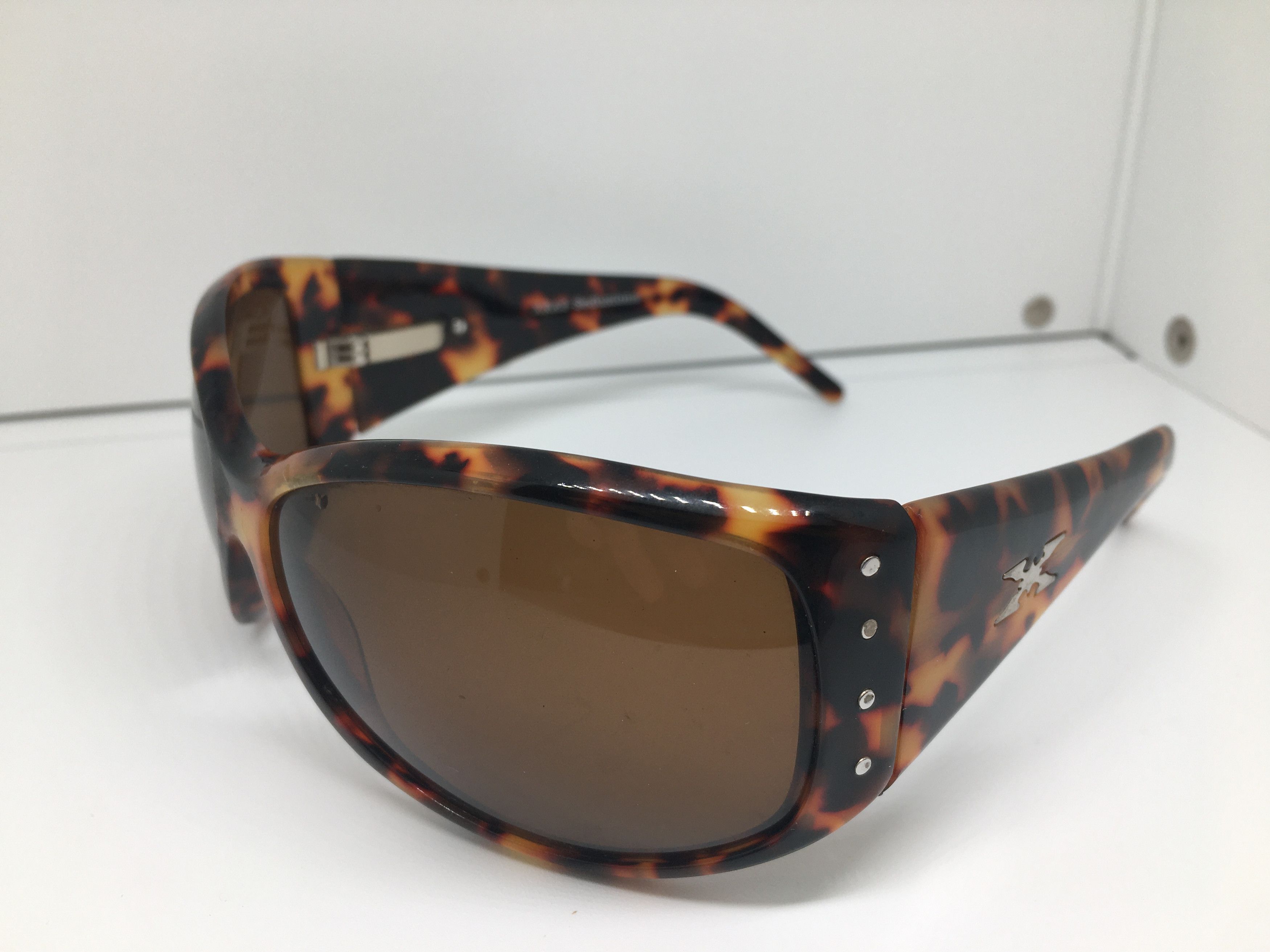 Vintage XRAY-Seduxions Tortoise Acetate Wrapped Sunglasses Frame Size ONE SIZE - 3 Thumbnail