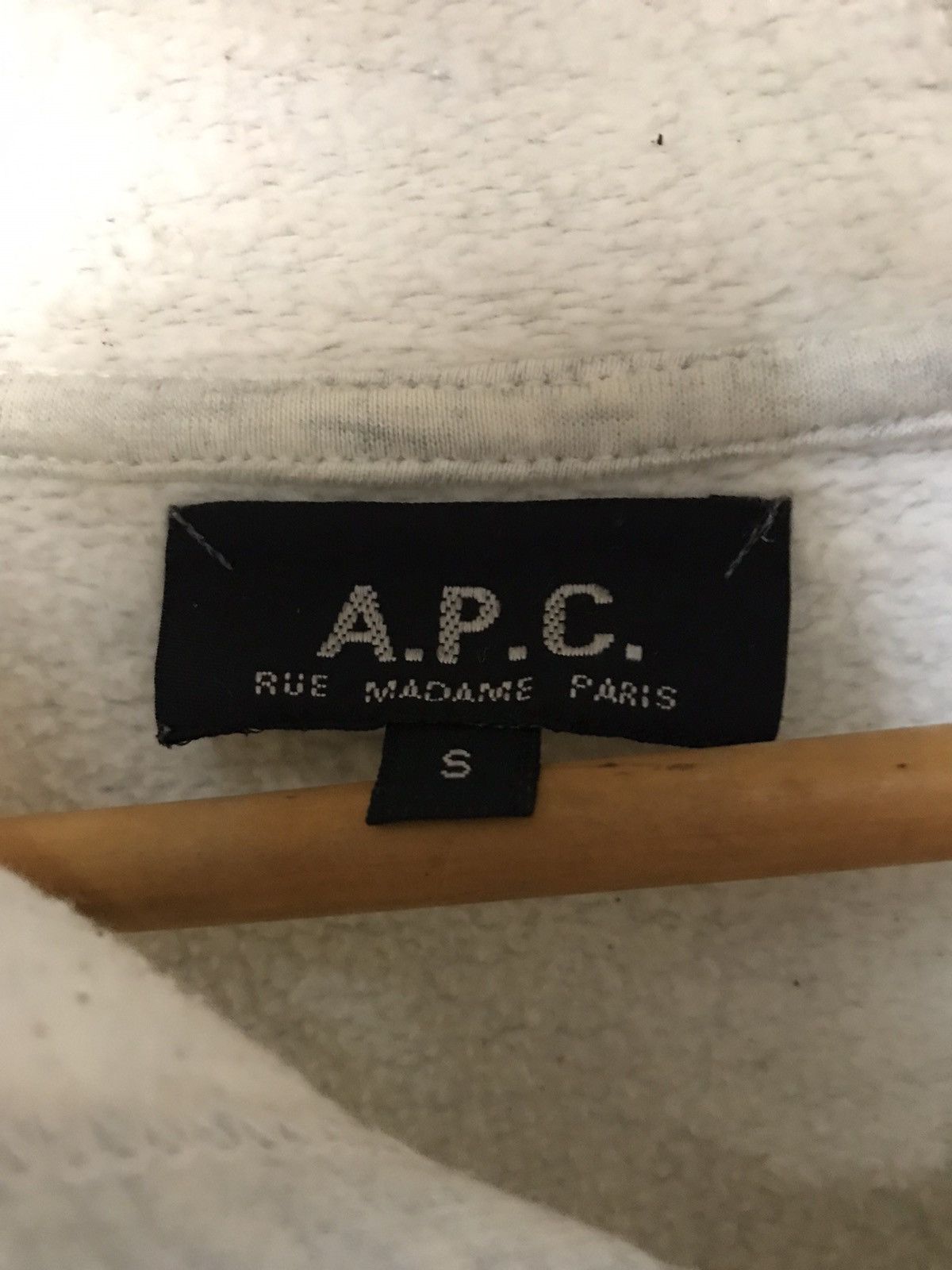 A.P.C. A.P.C Hoodie Jacket Size US S / EU 44-46 / 1 - 4 Thumbnail