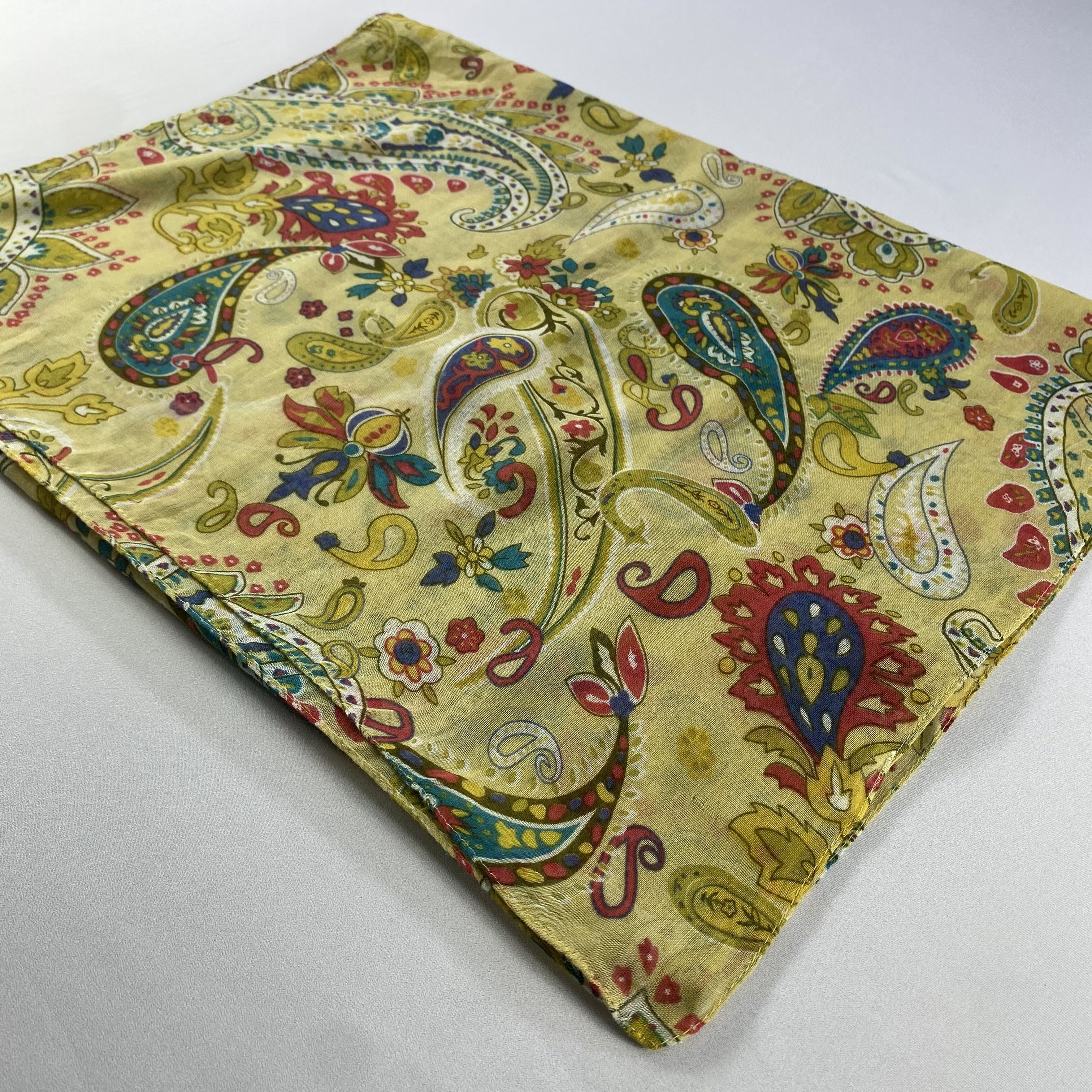 Japanese Brand × Vintage Vintage Japanese Brand Paisley Scarf SS094 Size ONE SIZE - 3 Thumbnail