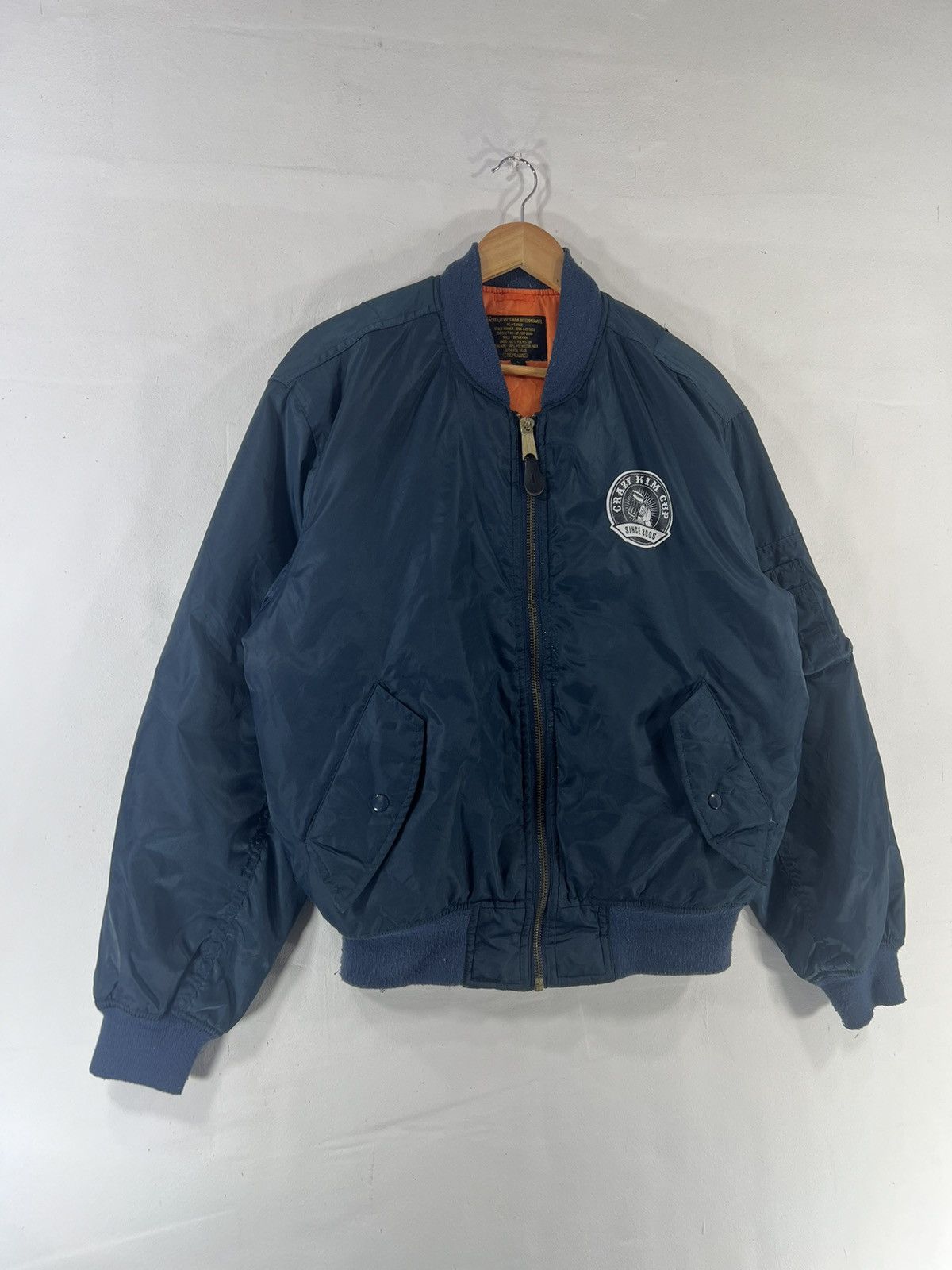 Vintage Crazy Kim Cup Ma-1 bomber jacket Size US L / EU 52-54 / 3 - 5 Thumbnail