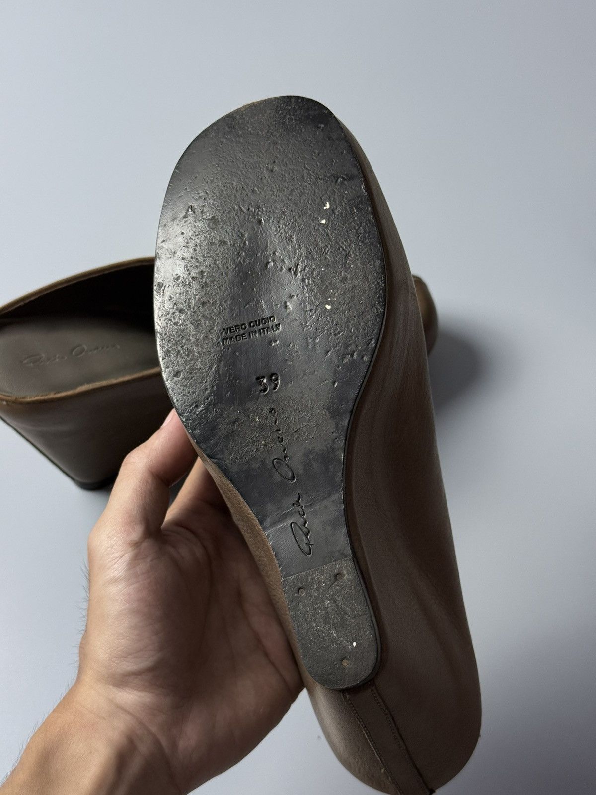 Rick Owens Rick Owens Mules Clog Size US 9 / IT 39 - 9 Thumbnail