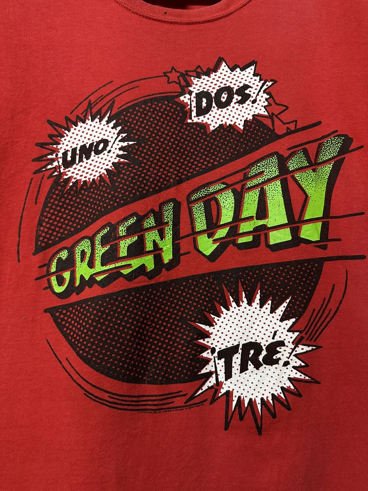 Band Tees Vintage Green Day Tour Sun Faded Tee Size US L / EU 52-54 / 3 - 3 Thumbnail