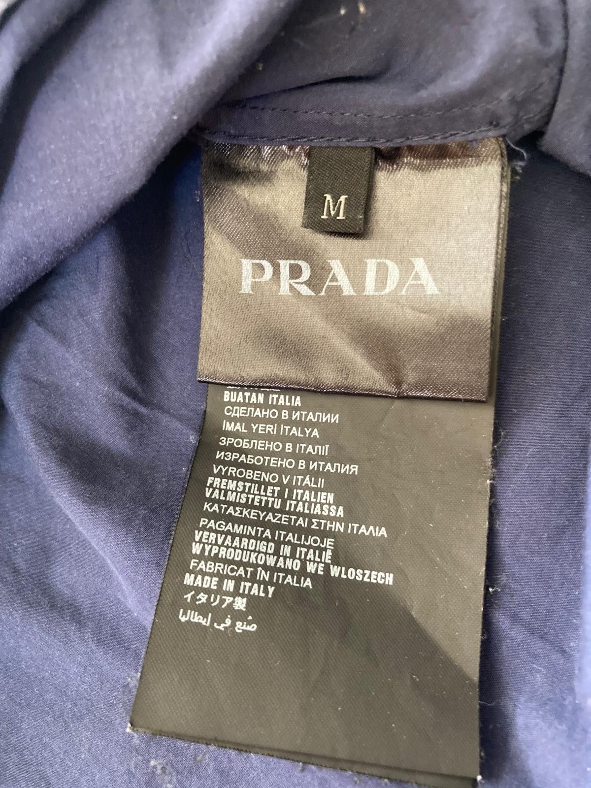 Prada Prada 80s Boxy Cropped Shirt M Size US M / EU 48-50 / 2 - 6 Thumbnail