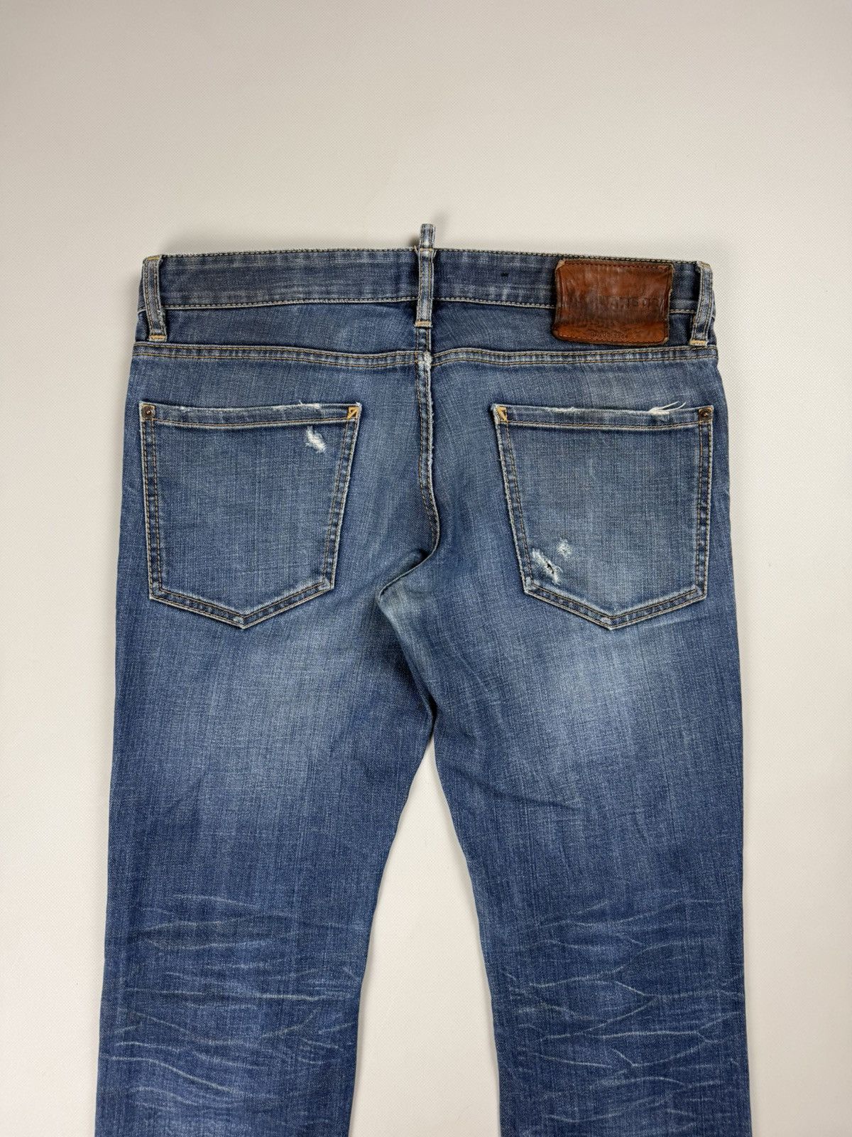 Dsquared2 Dsquared Men’s Distressed Denim Jeans Size 48 / M Size US 32 / EU 48 - 21 Thumbnail
