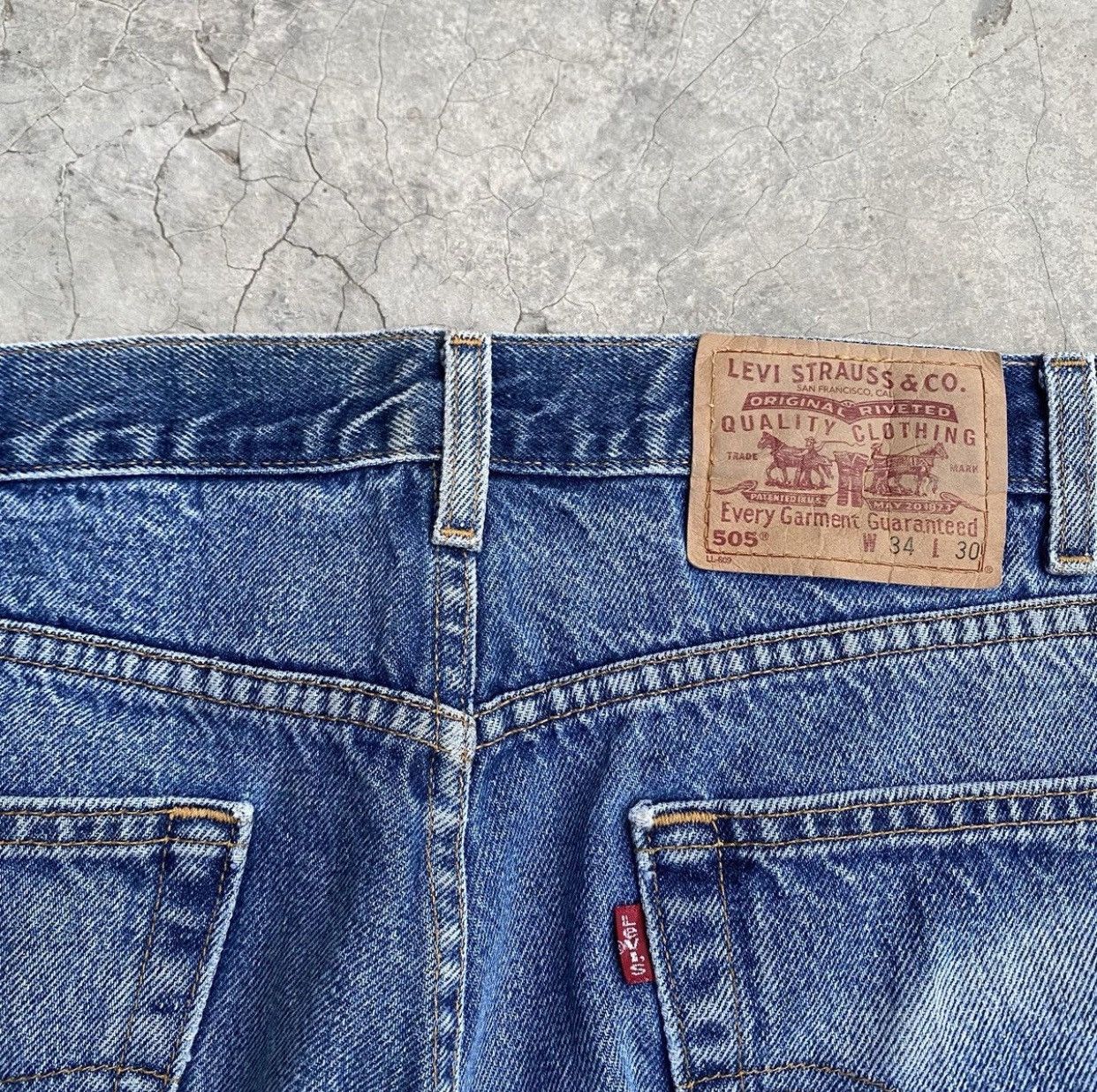 Levi's Vintage Distressed Levis Lot 505 Jeans Size US 34 / EU 50 - 9 Thumbnail