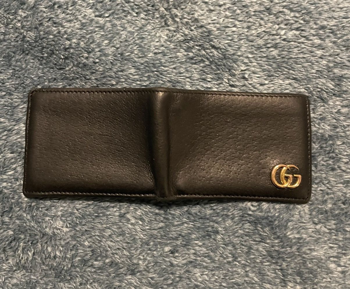 Gucci GG Marmont Leather Bi-Fold Wallet Size ONE SIZE - 4 Thumbnail