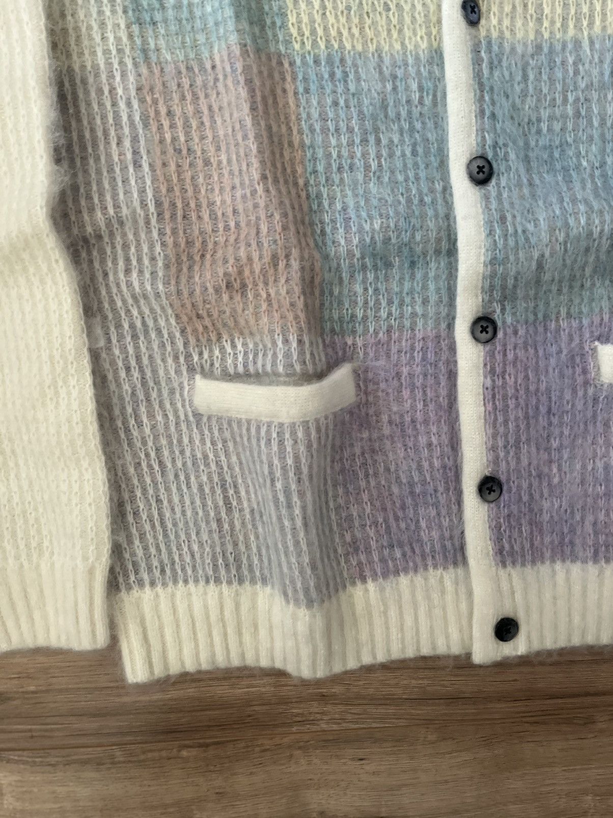 Supreme Supreme Brushed Grid Cardigan Size US L / EU 52-54 / 3 - 5 Thumbnail