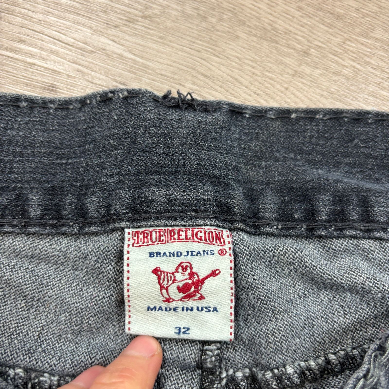 True Religion True Religion Ricky Super T Jeans Men's 32x33 Made in USA Size US 32 / EU 48 - 5 Thumbnail