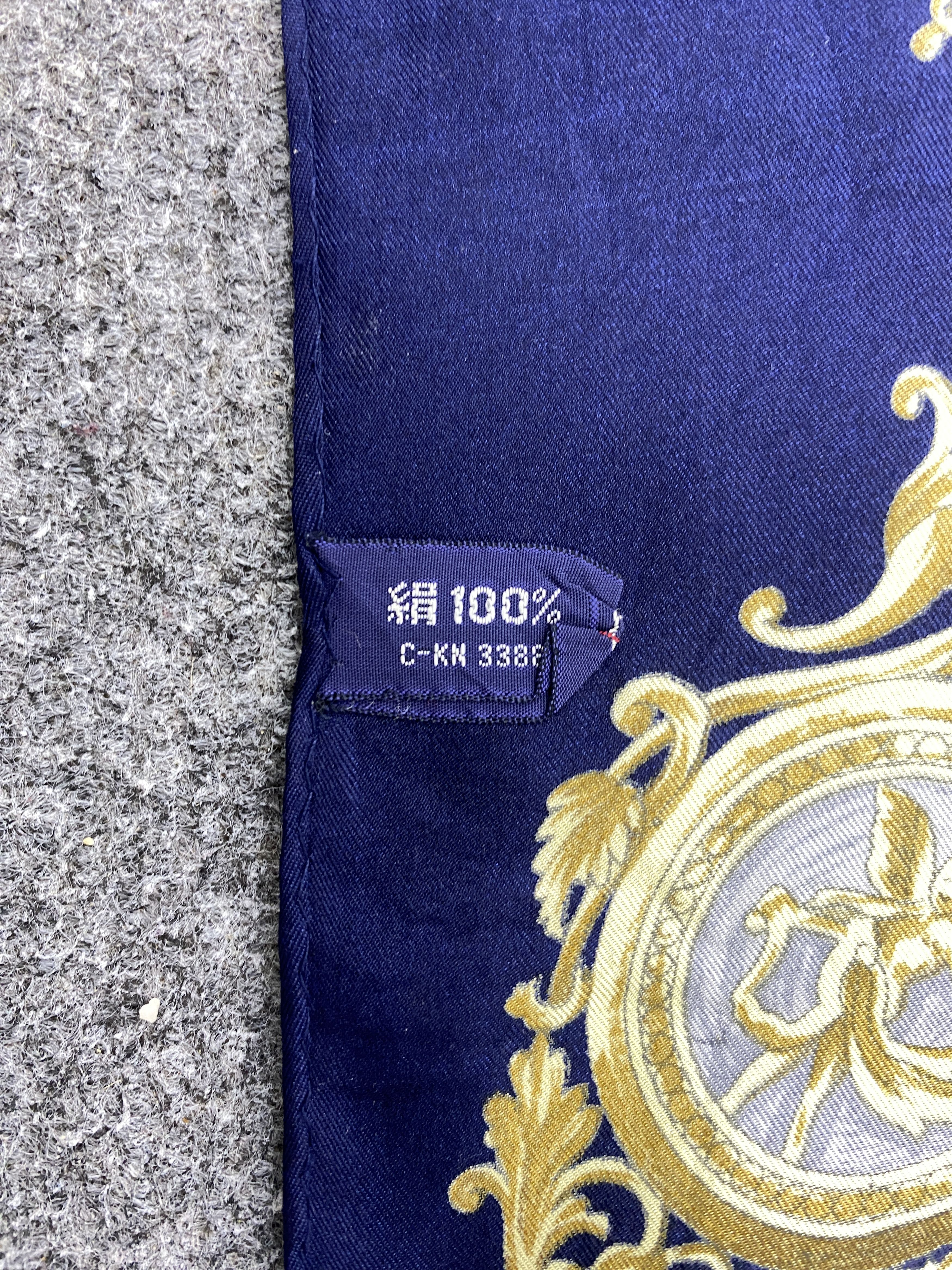 Japanese Brand Vintage Japanese Brand Silk Scarf SN0113 Size ONE SIZE - 5 Thumbnail