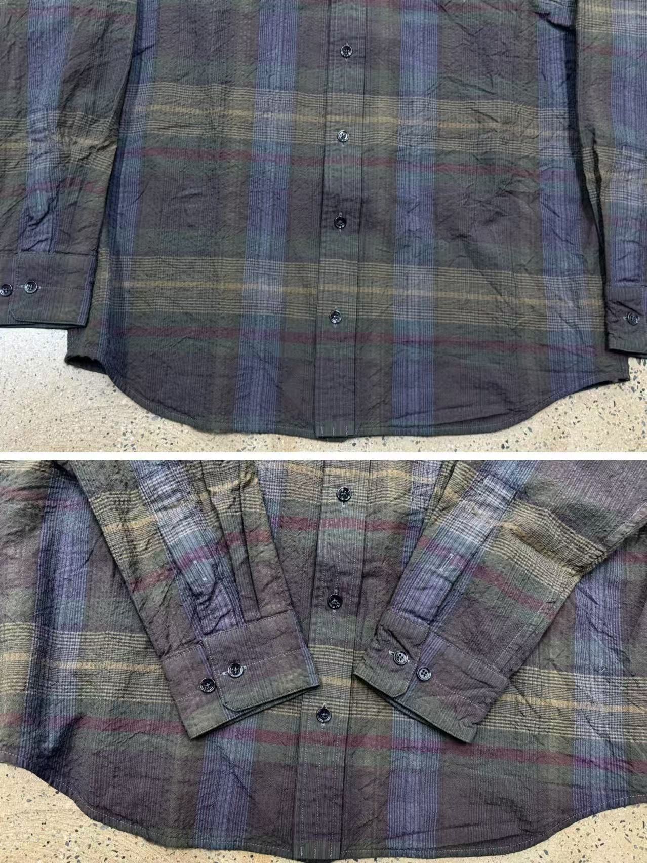 Lemaire Lemaire Checked Wool Shirt ，size 46 Size US L / EU 52-54 / 3 - 5 Thumbnail