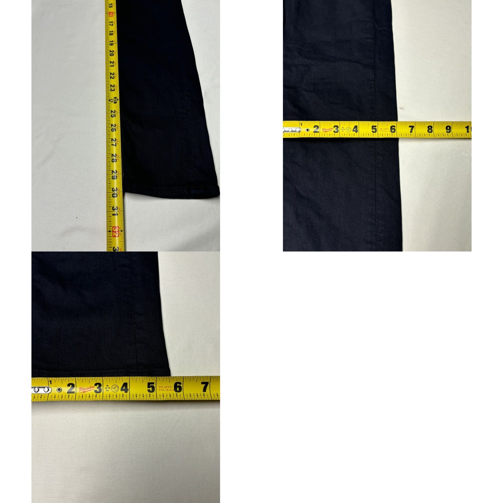 Rag & Bone VINTAGE Rag & Bone Black Skinny Jeans Womens 24 AGED BLACK W16900337 Cotton Blend Size 42" / US 20 - 9 Thumbnail