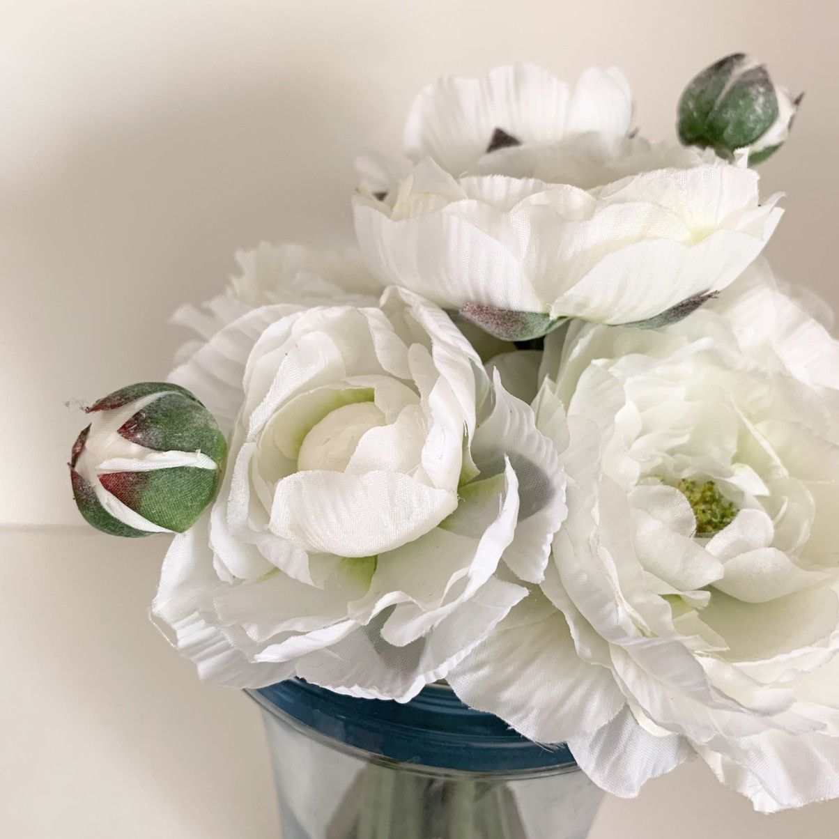 Designer Thomas O’Brien faux peonies flowers in vase Size ONE SIZE - 9 Thumbnail